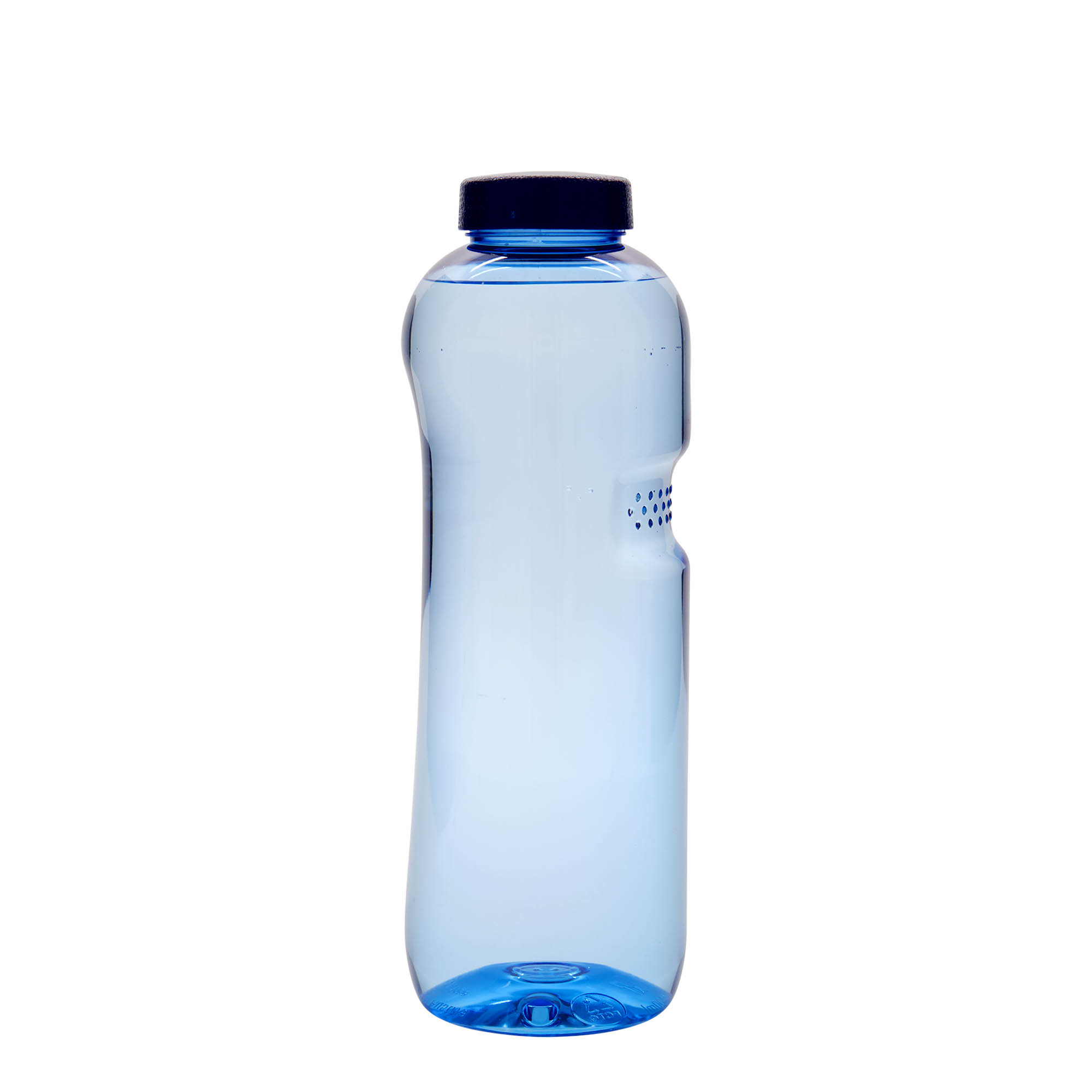 1.000 ml PET boca za piće 'Kavodrink', plastika, plava