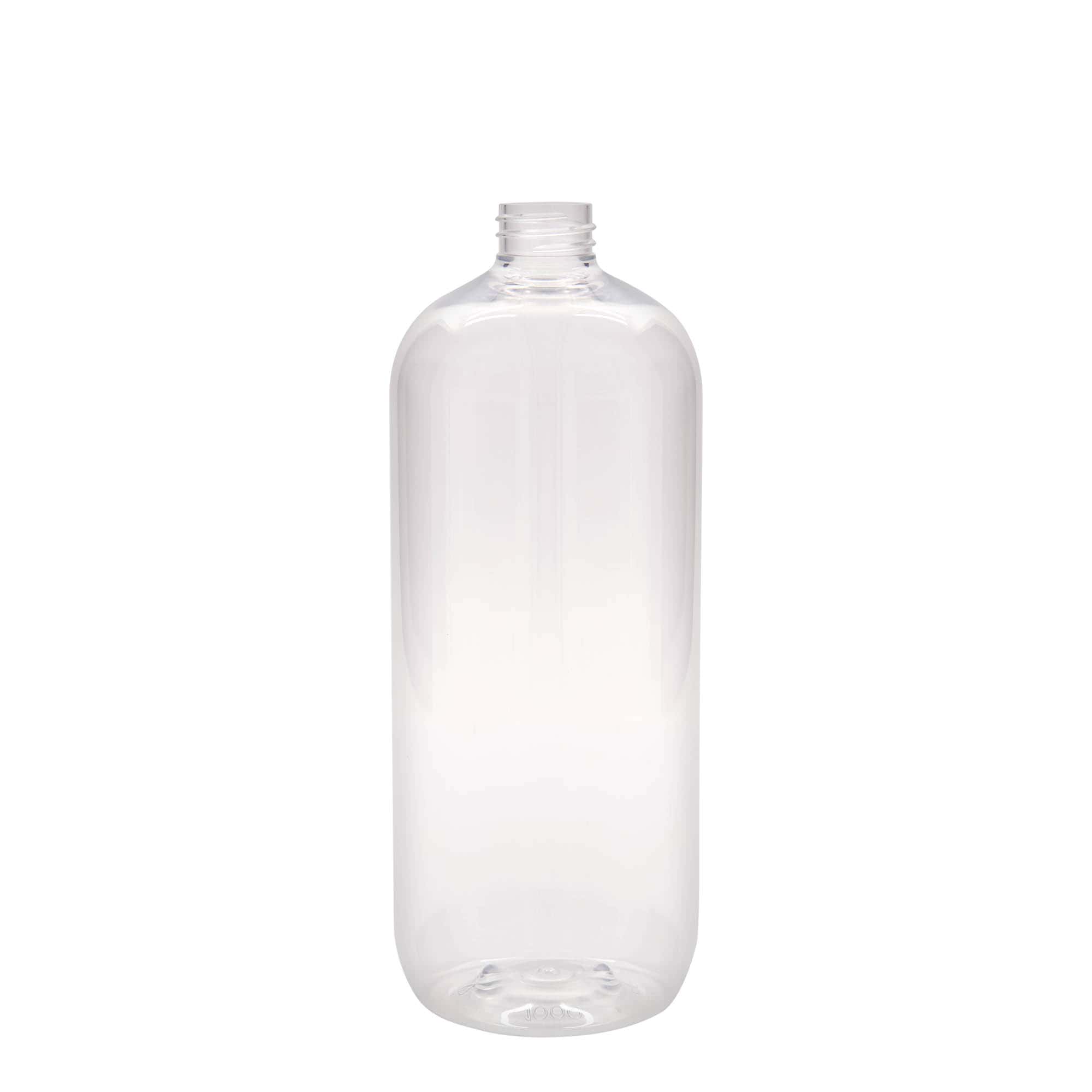 PET boca 1000 ml 'Boston', plastika, otvor: GPI 28/410 PET boca 1000 ml 'Boston', plastika, otvor: GPI 28/410