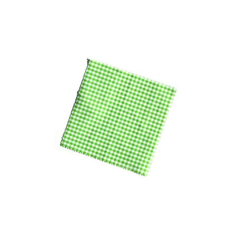 Krpice za zimnicu karirane 12x12, kvadratne, tekstil, limeta zelena, otvor: TO38-TO53 Krpice za zimnicu karirane 12x12, kvadratne, tekstil, limeta zelena, otvor: TO38-TO53