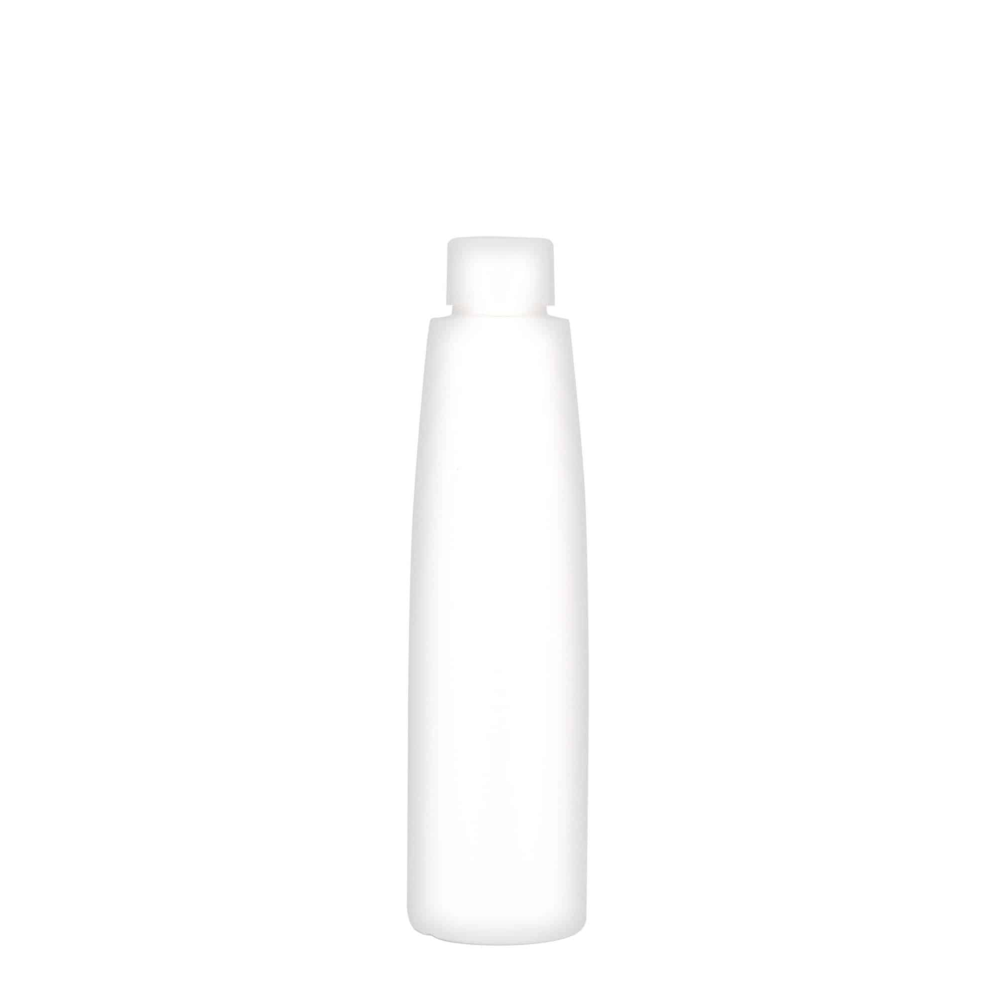 Plastična boca 200 ml 'Donald', HDPE, bijela, otvor: GPI 24/410