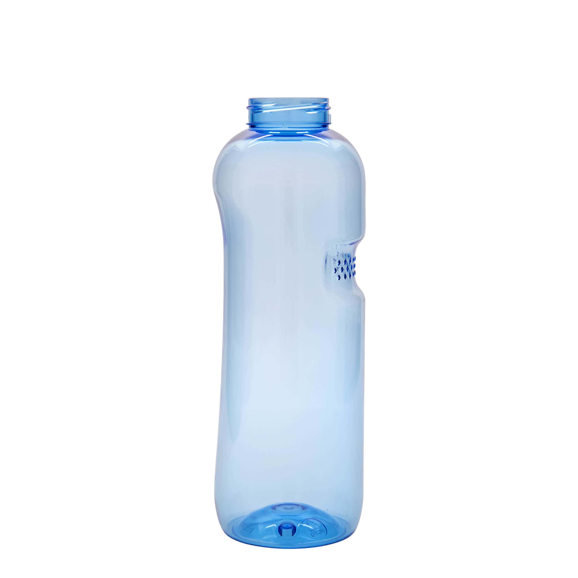 1.000 ml PET boca za piće 'Kavodrink', plastika, plava