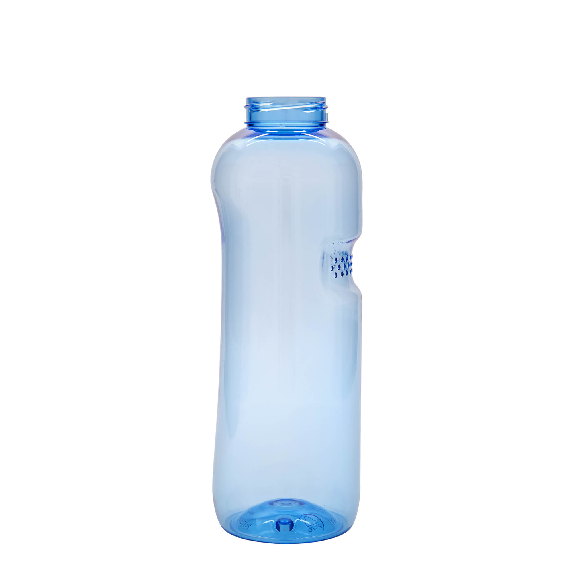1.000 ml PET boca za piće 'Kavodrink', plastika, plava