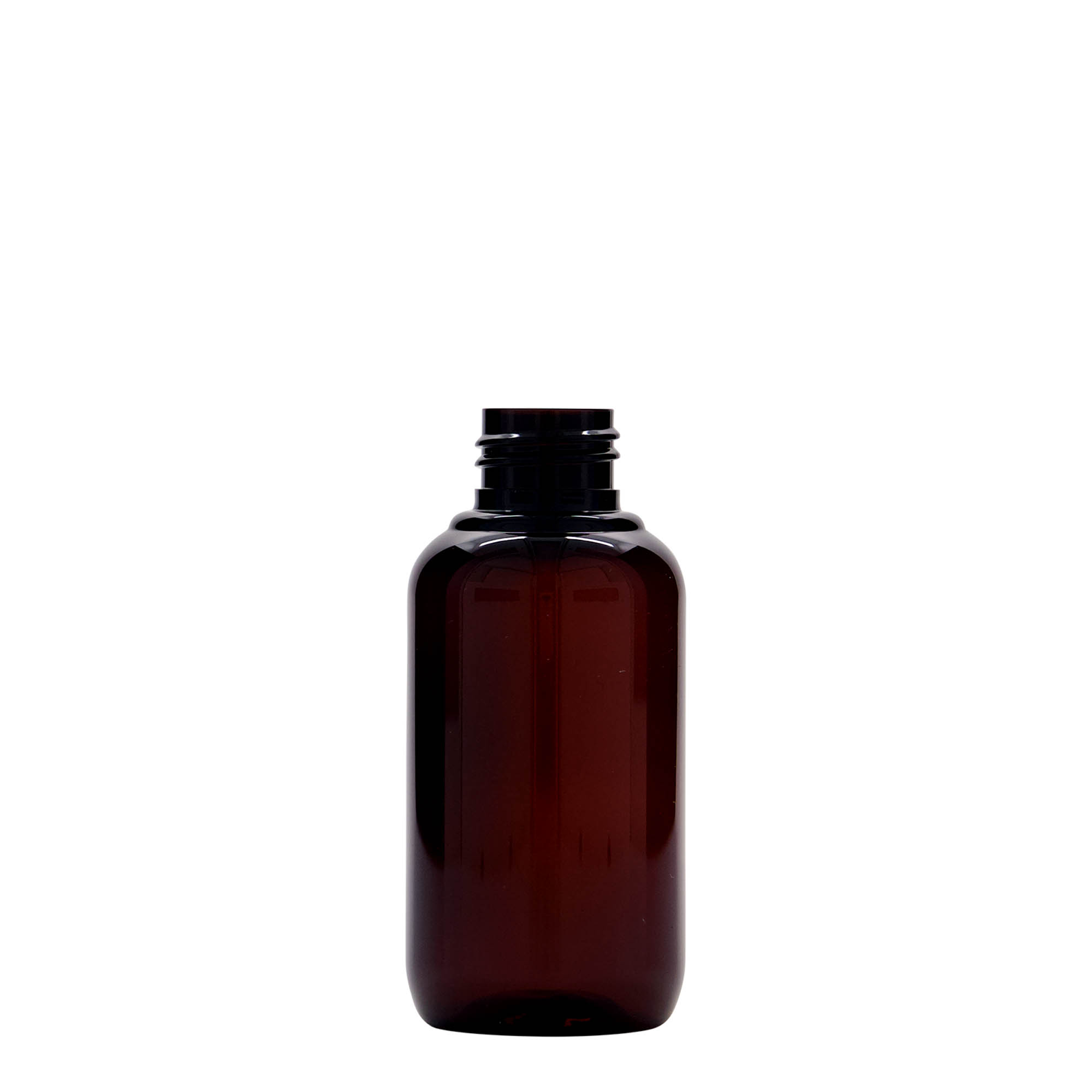 100 ml boca od reciklirane plastike 'Victor's Best', PCR, smeđa, grlo: 24/410