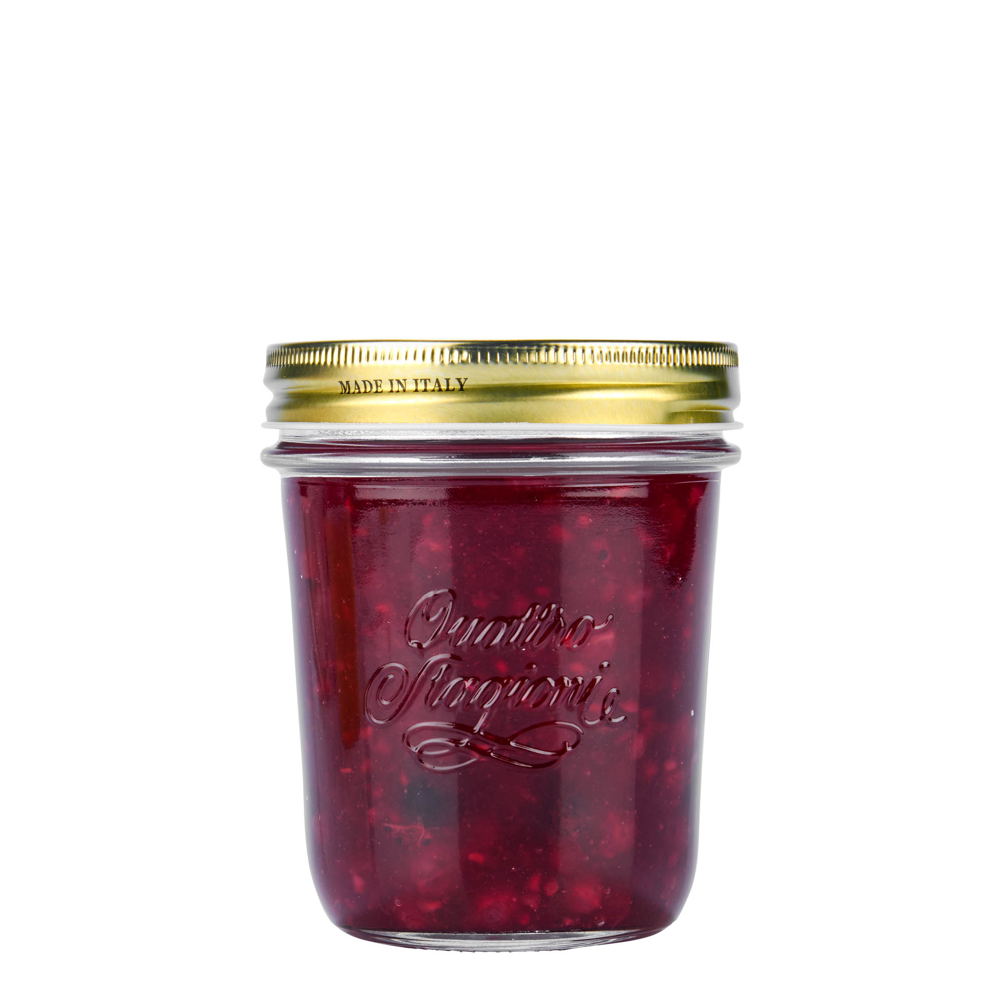 320 ml staklenka za ukiseljivanje 'Quattro Stagioni', otvor: navojni zatvarač