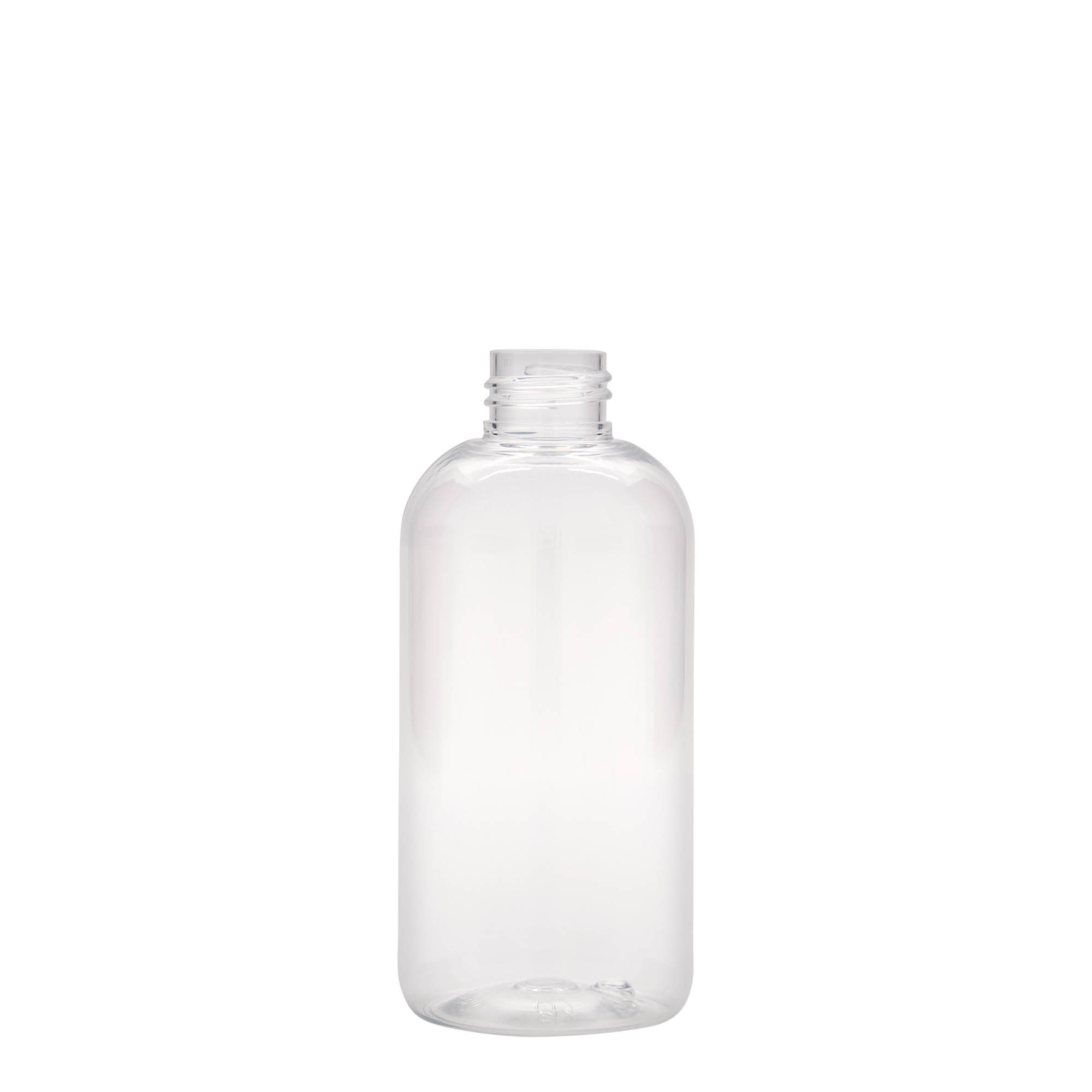200 ml PET boca 'Boston', plastika, grlo: 24/410