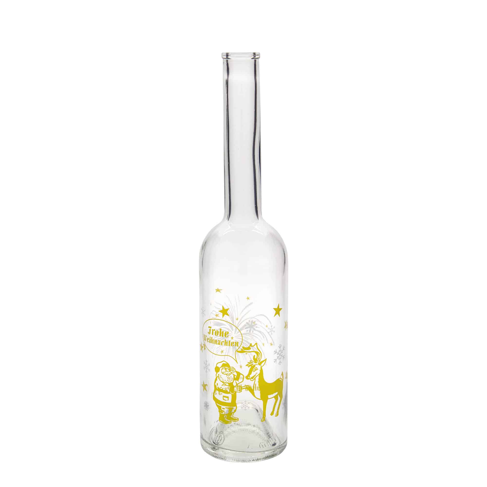 Staklena boca 500 ml 'Opera', motiv: vatromet, otvor: pluteni čep Staklena boca 500 ml 'Opera', motiv: vatromet, otvor: pluteni čep