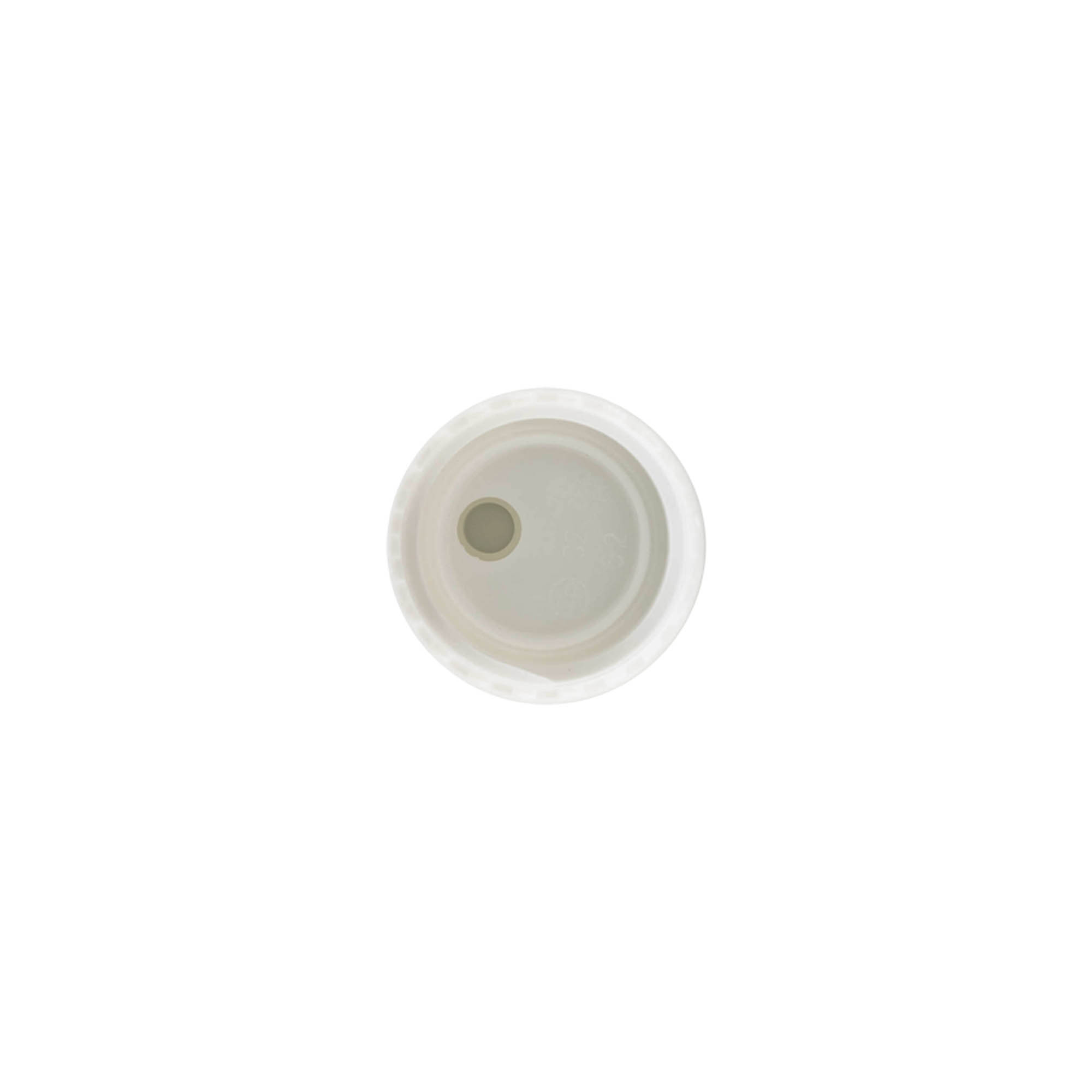 Navojni zatvarač Disc Top, PP-plastika, bijeli, za grlo: 24/410 Navojni zatvarač Disc Top, PP-plastika, bijeli, za grlo: 24/410