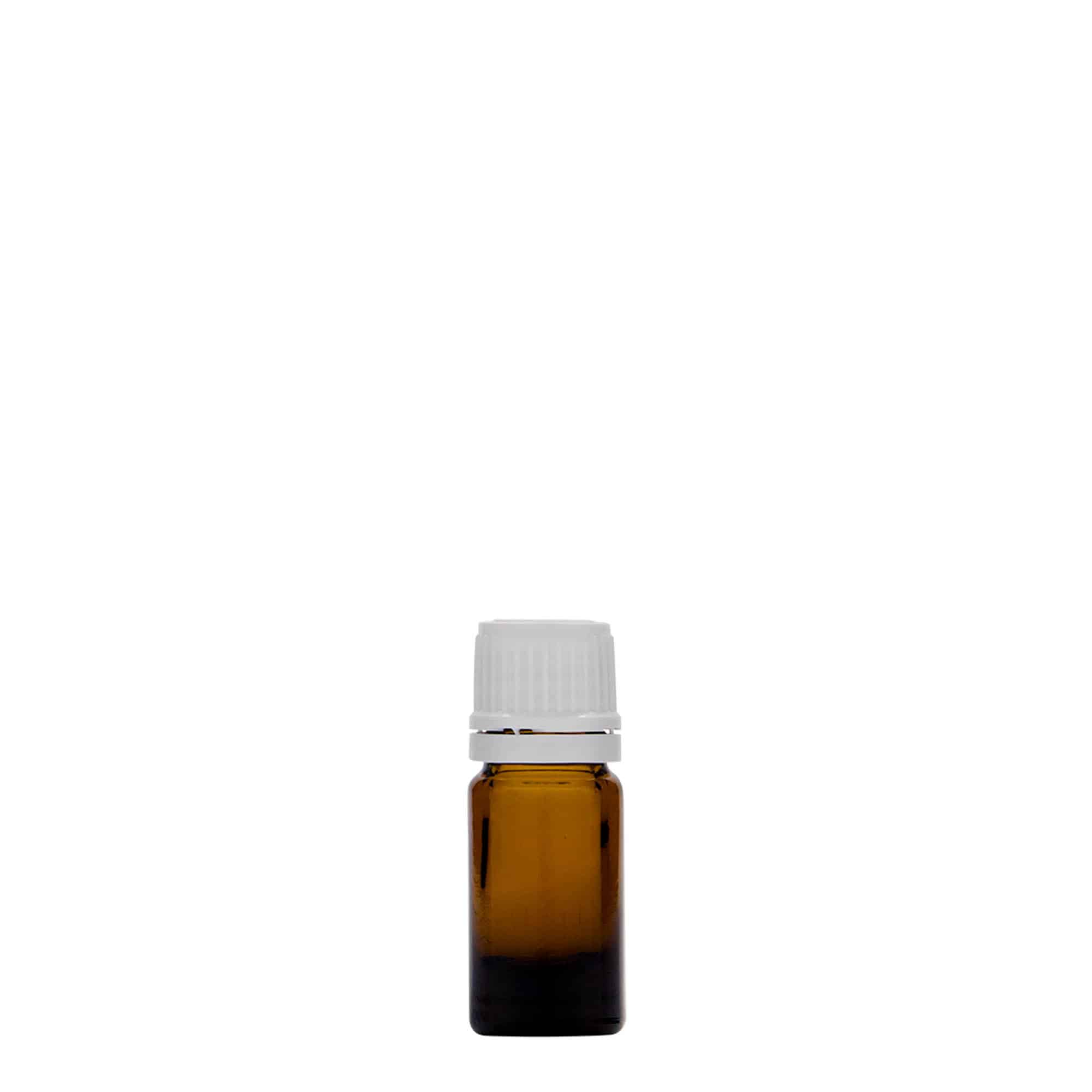 5 ml medicinska bočica, staklena, smeđa, grlo: DIN 18