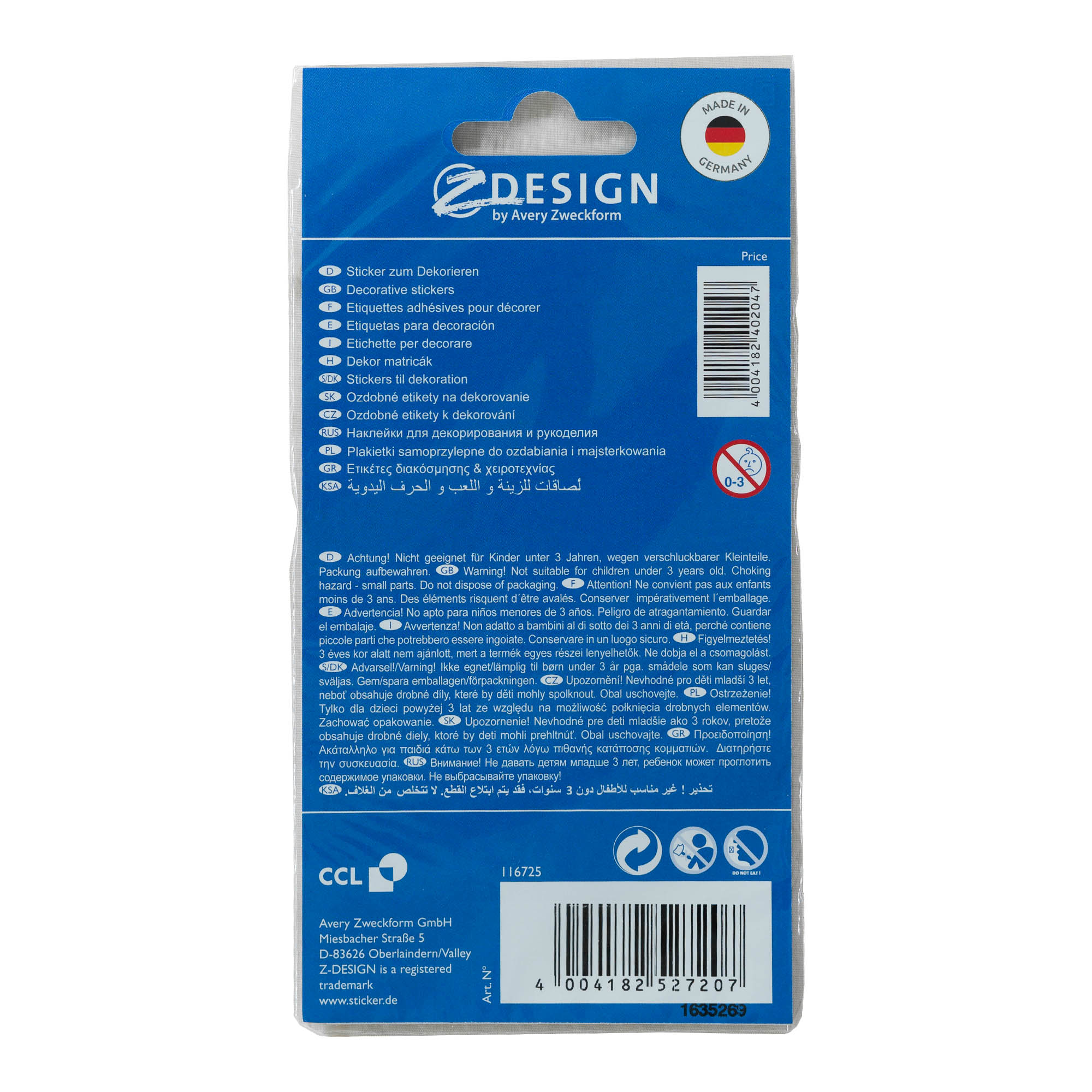 Zweckform naljepnice 'Božić', papir, zlatno-srebrne Zweckform naljepnice 'Božić', papir, zlatno-srebrne