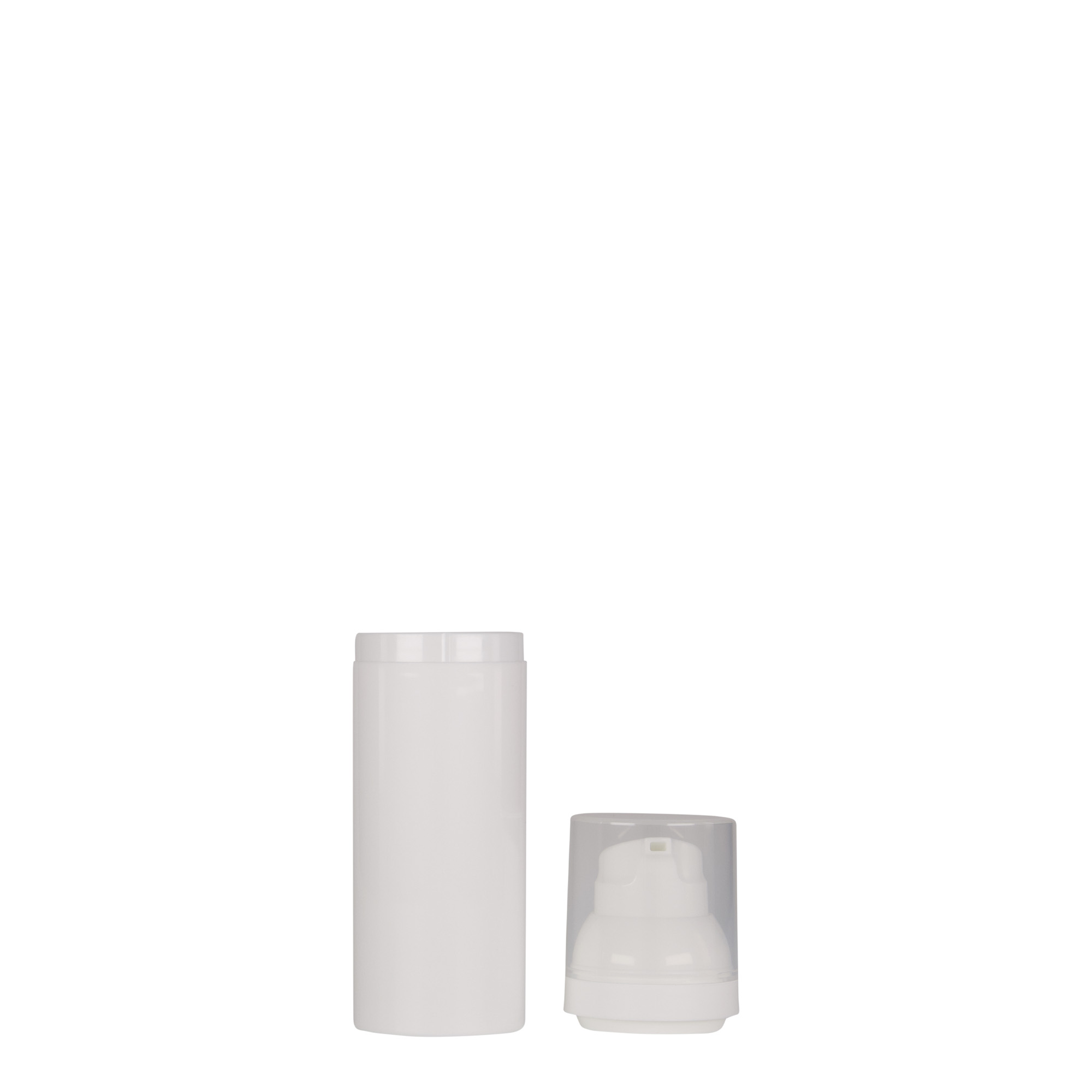 50 ml Airless dozirnik 'Mezzo', PP-plastika, bijeli 50 ml Airless dozirnik 'Mezzo', PP-plastika, bijeli