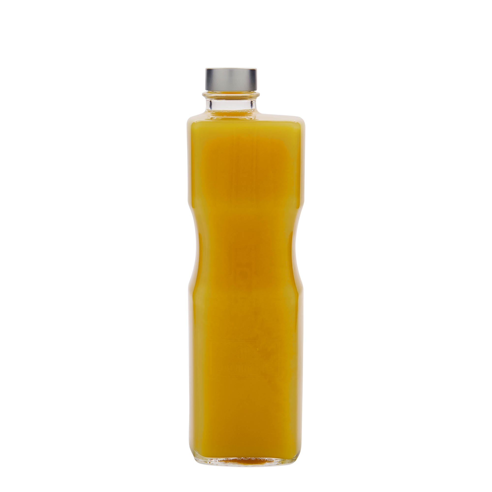 Staklena boca 1000 ml 'Optima Juice', pravokutna, otvor: navojni čep