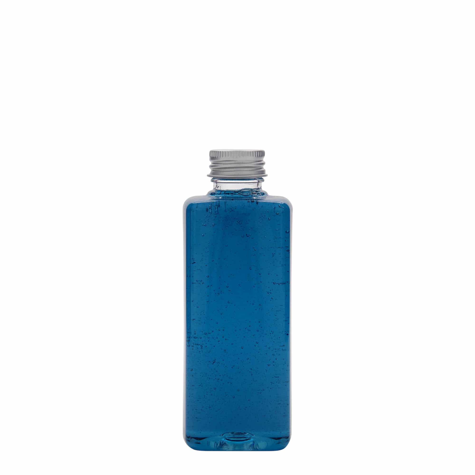 PET boca 200 ml 'Karl', kvadratna, plastika, otvor: 24/410