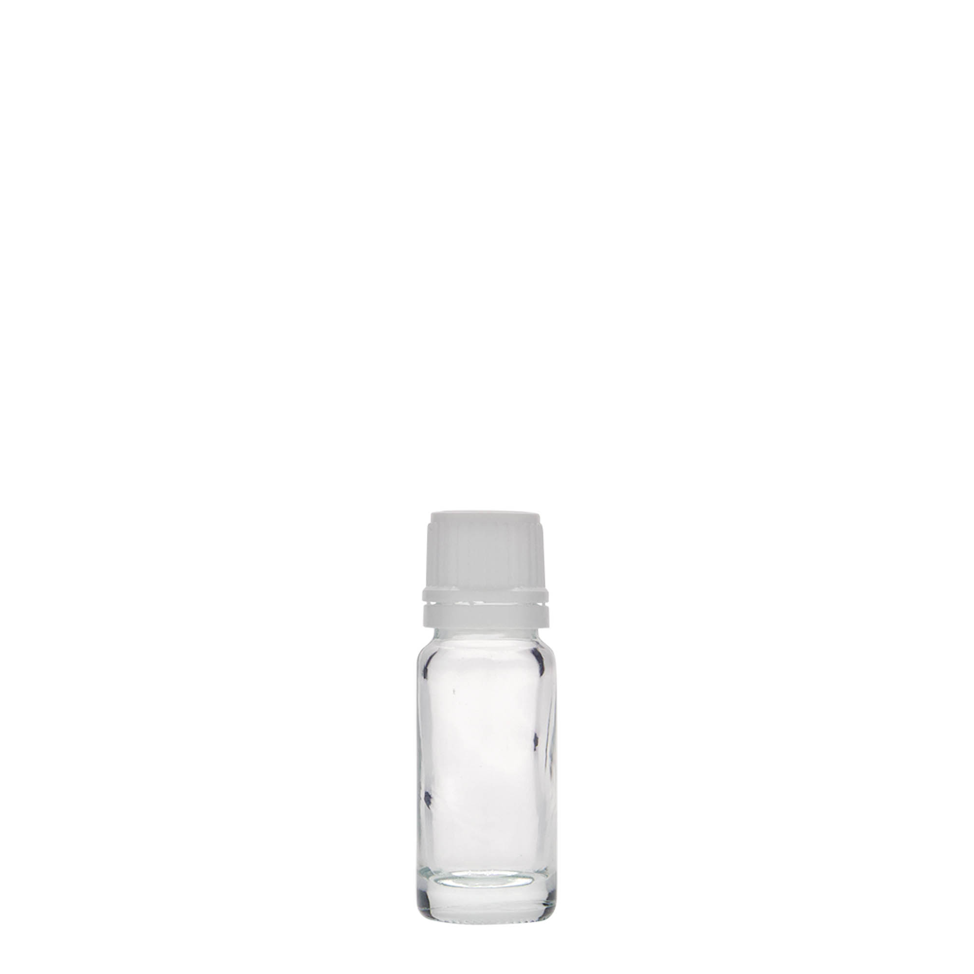 10 ml medicinska bočica, staklo, otvor: DIN 18