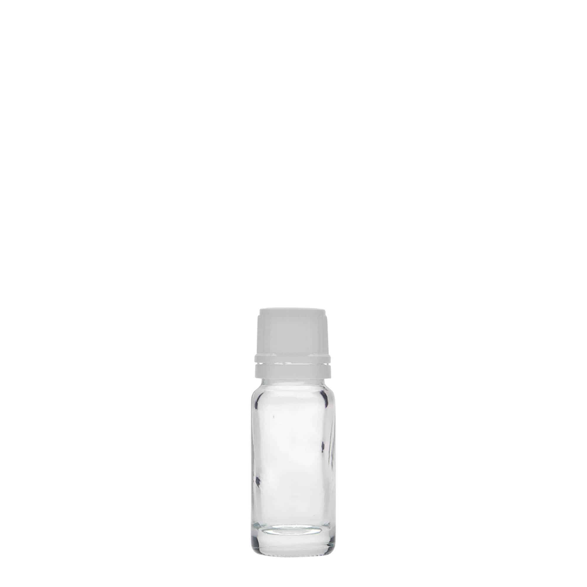 10 ml medicinska bočica, staklo, otvor: DIN 18