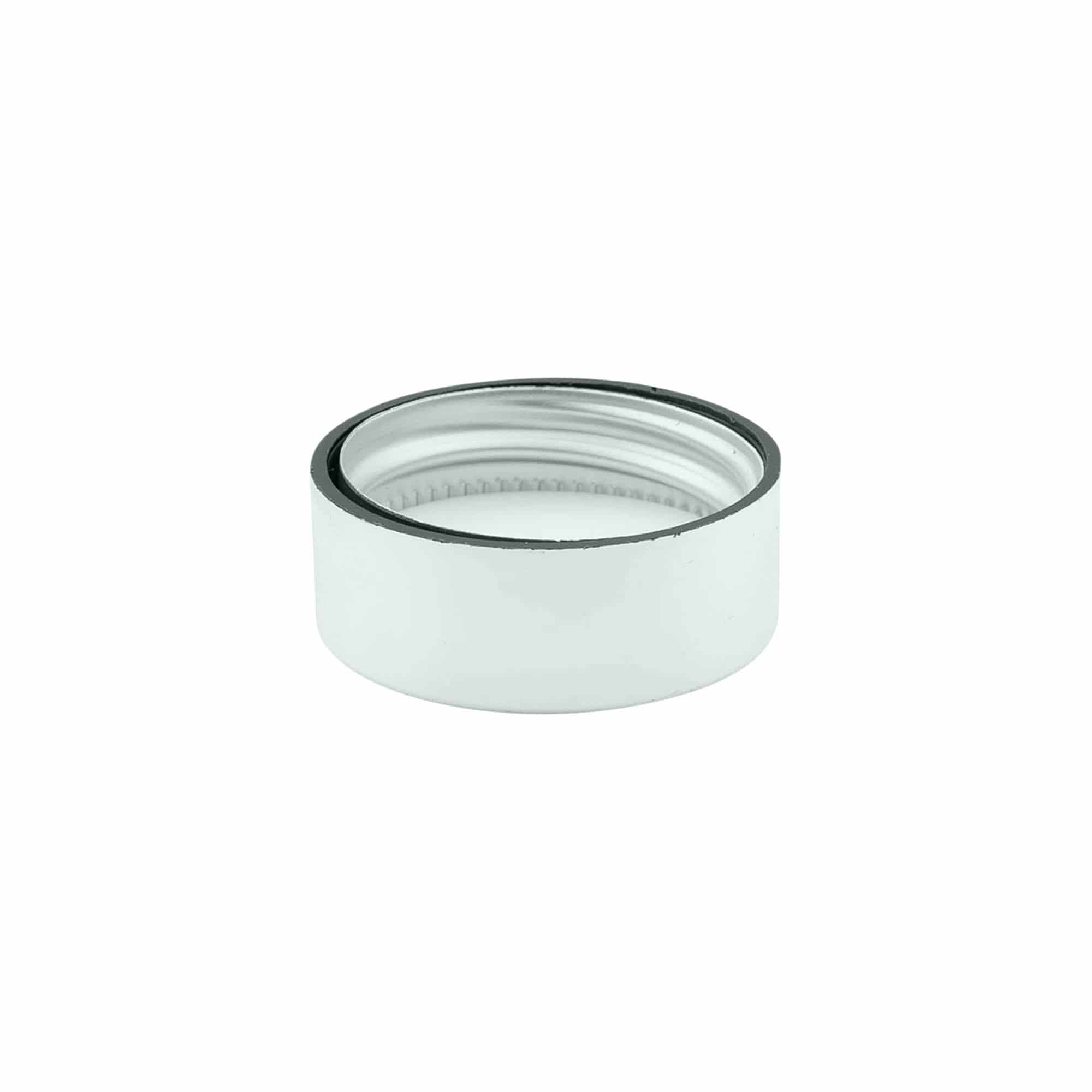 Zatvarač na navoj, ABS plastika, srebrni, za otvor: GPI 33/400