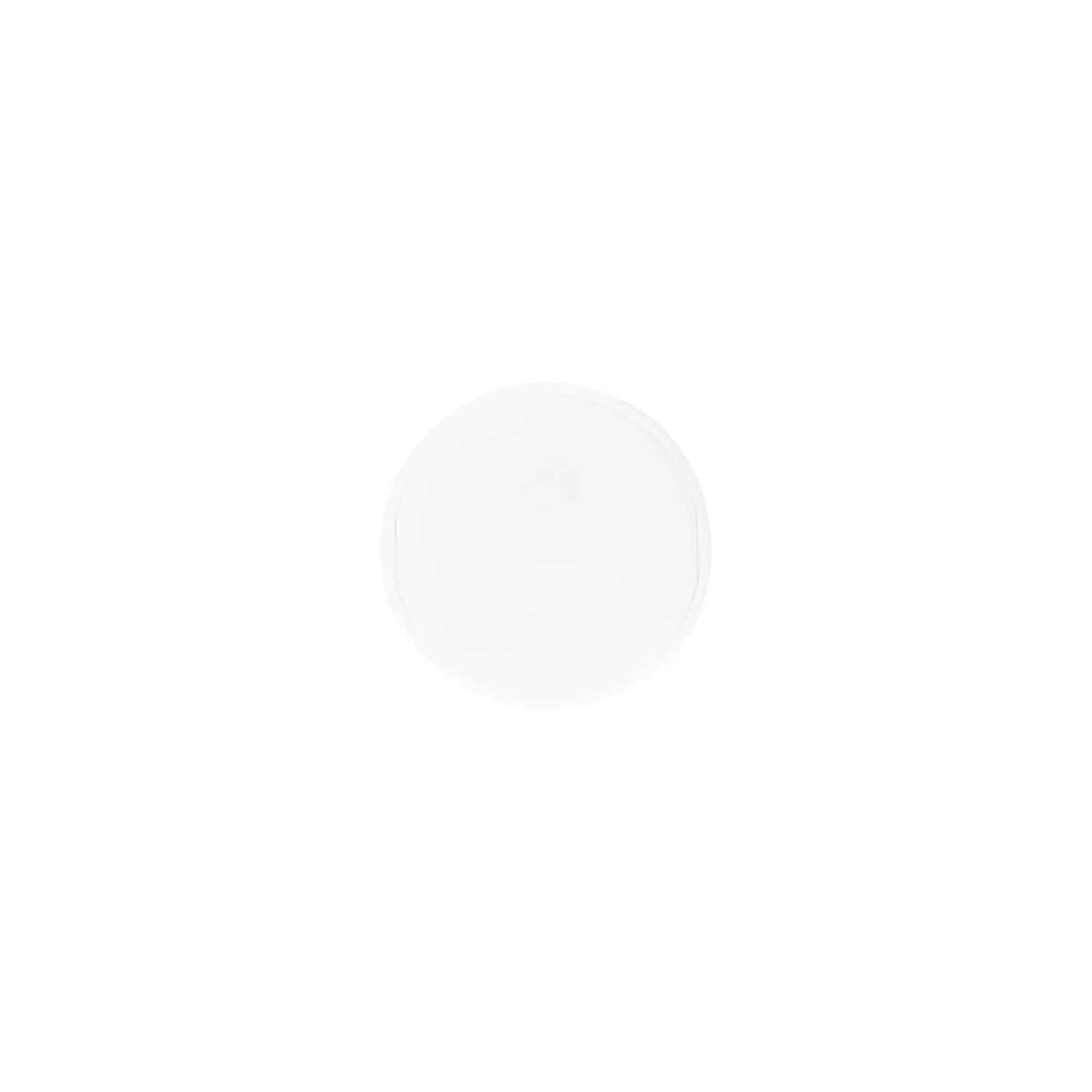 Navojni čep Disc Top, PP plastika, bijeli, za otvor: 24/410