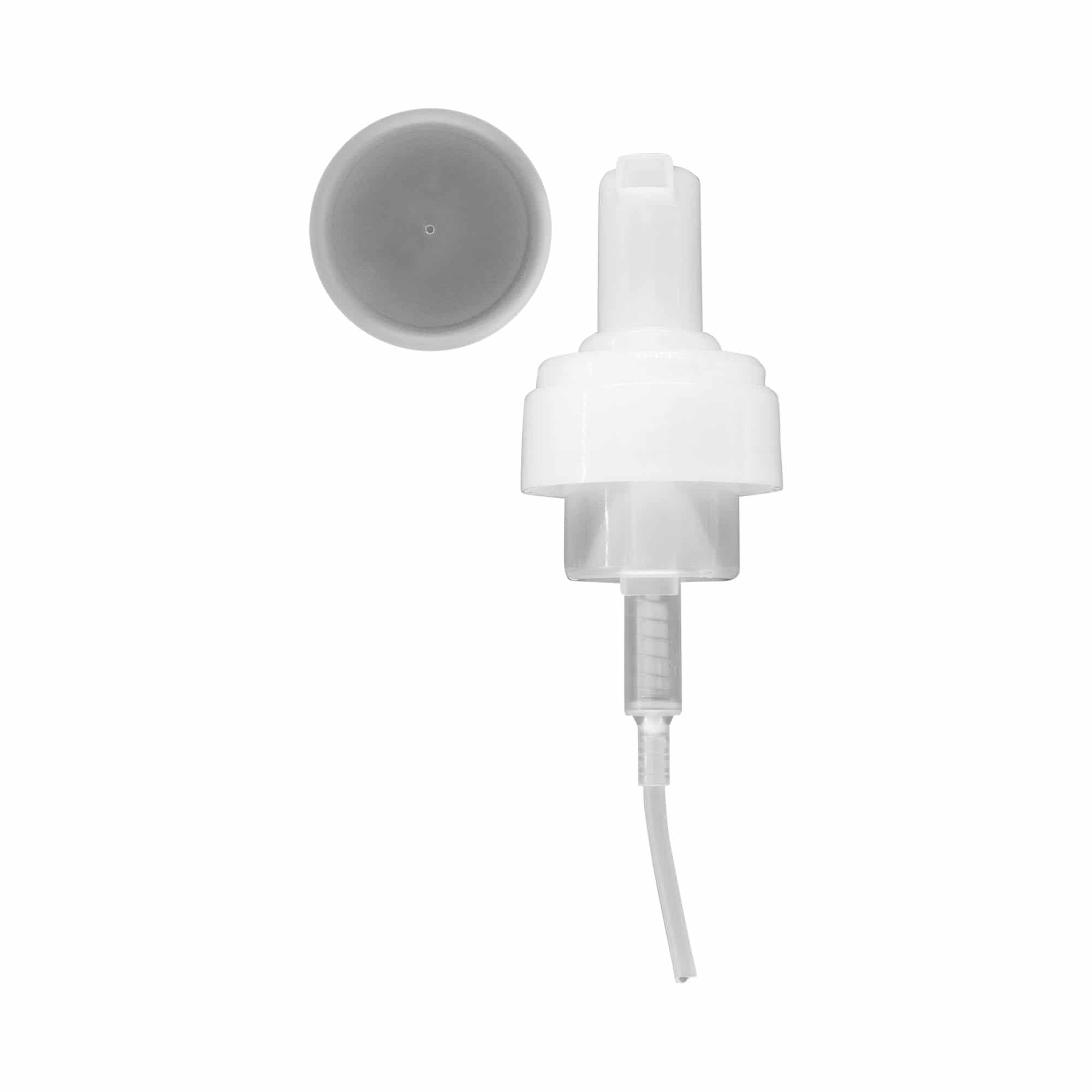 Dozator 100 ml 'Foamer', PP-plastika, bijeli, za otvor: navojni zatvarač