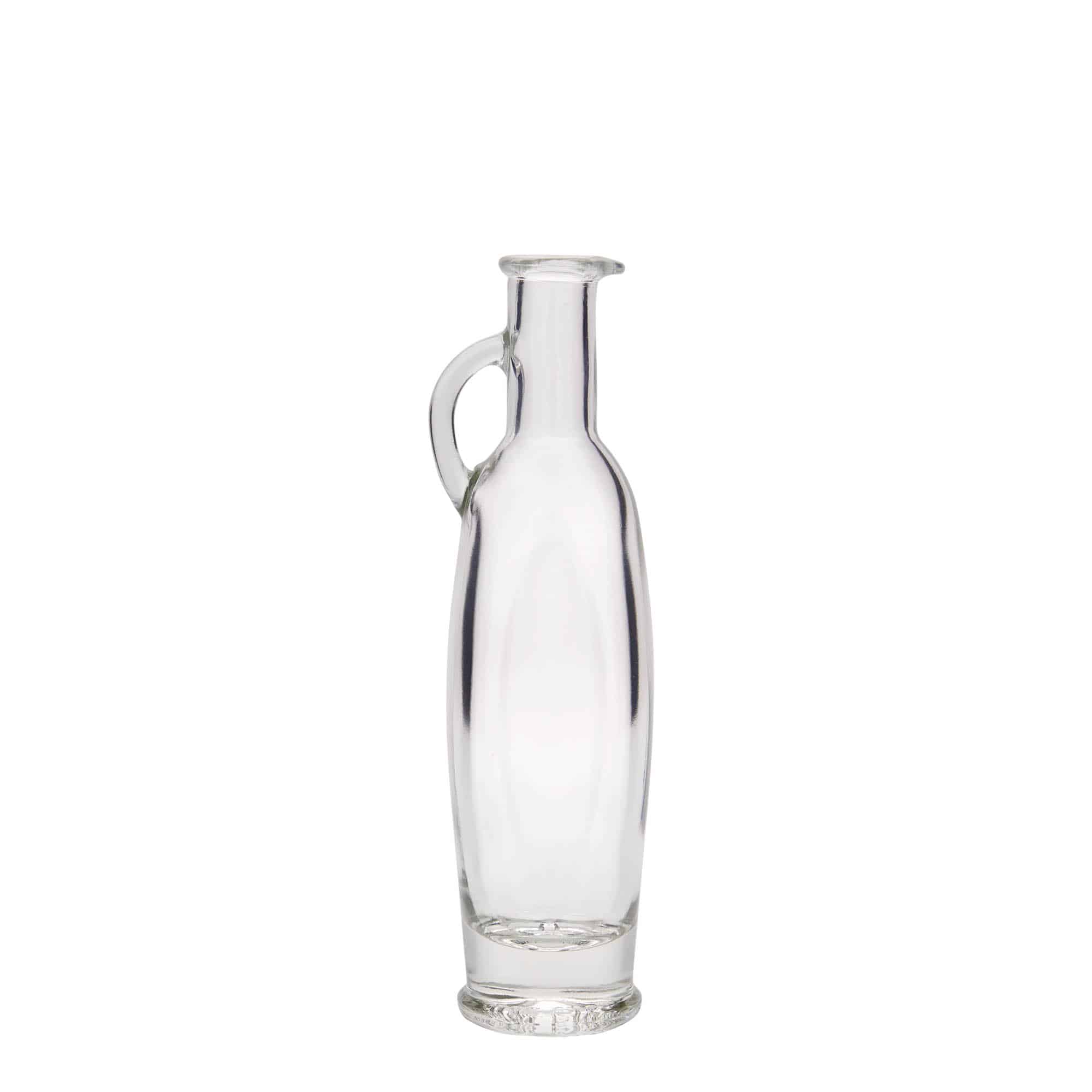 100 ml staklena boca 'Eleganta', ovalna, grlo: pluta