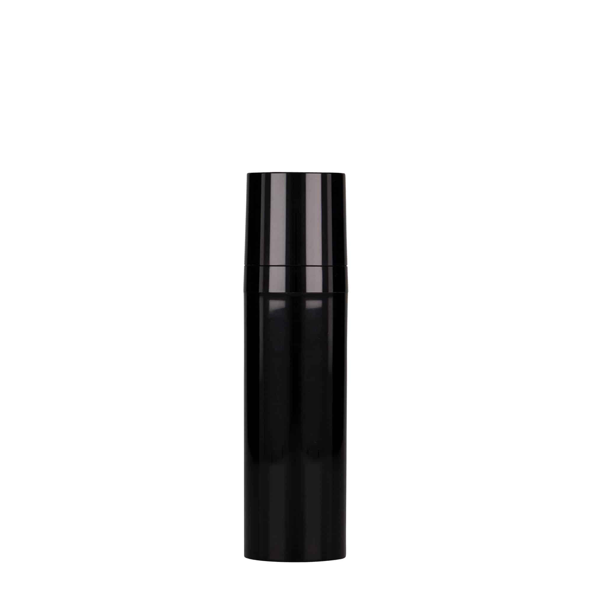 30 ml Airless dozirnik 'Micro', PP-plastika, crni