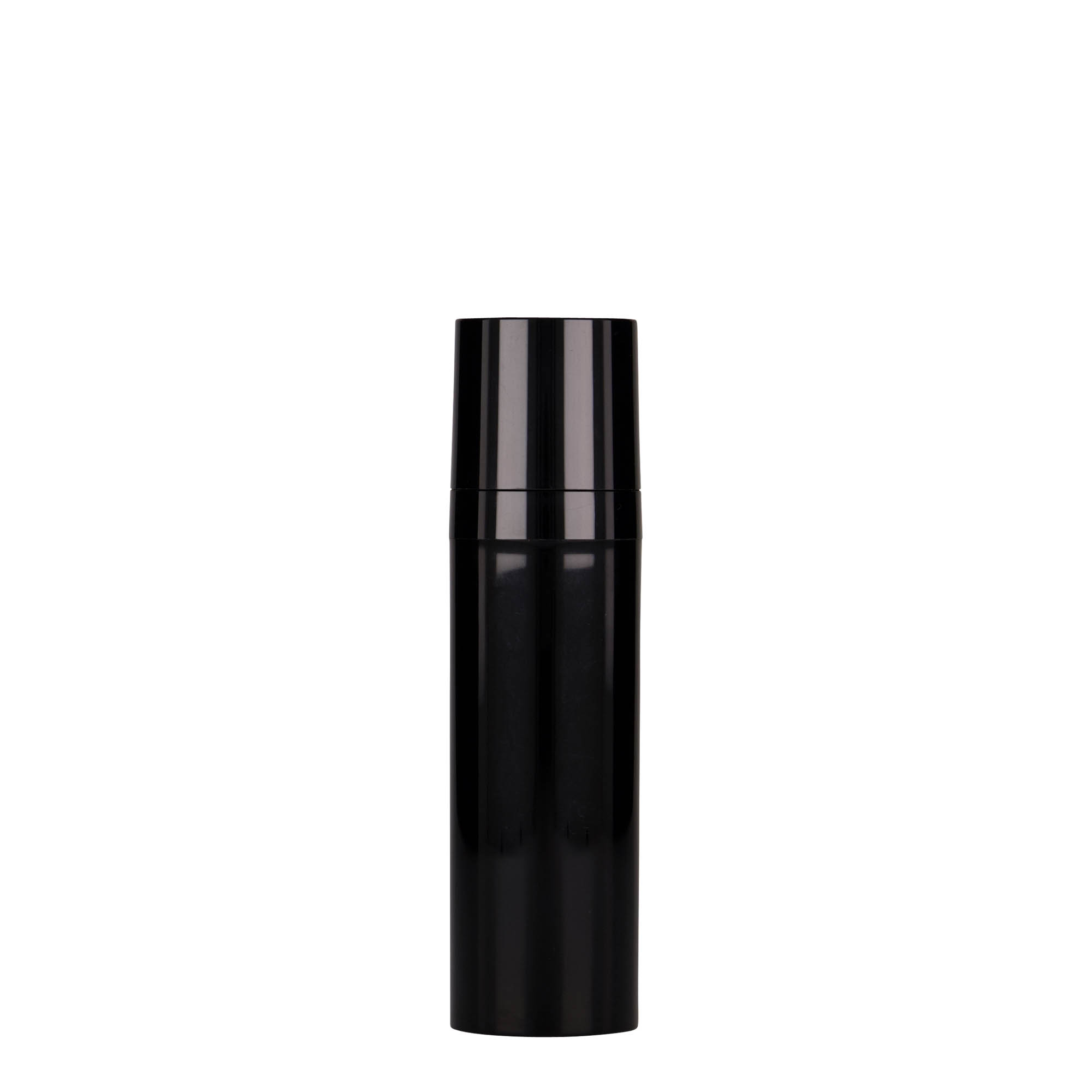 30 ml Airless dozirnik 'Micro', PP-plastika, crni