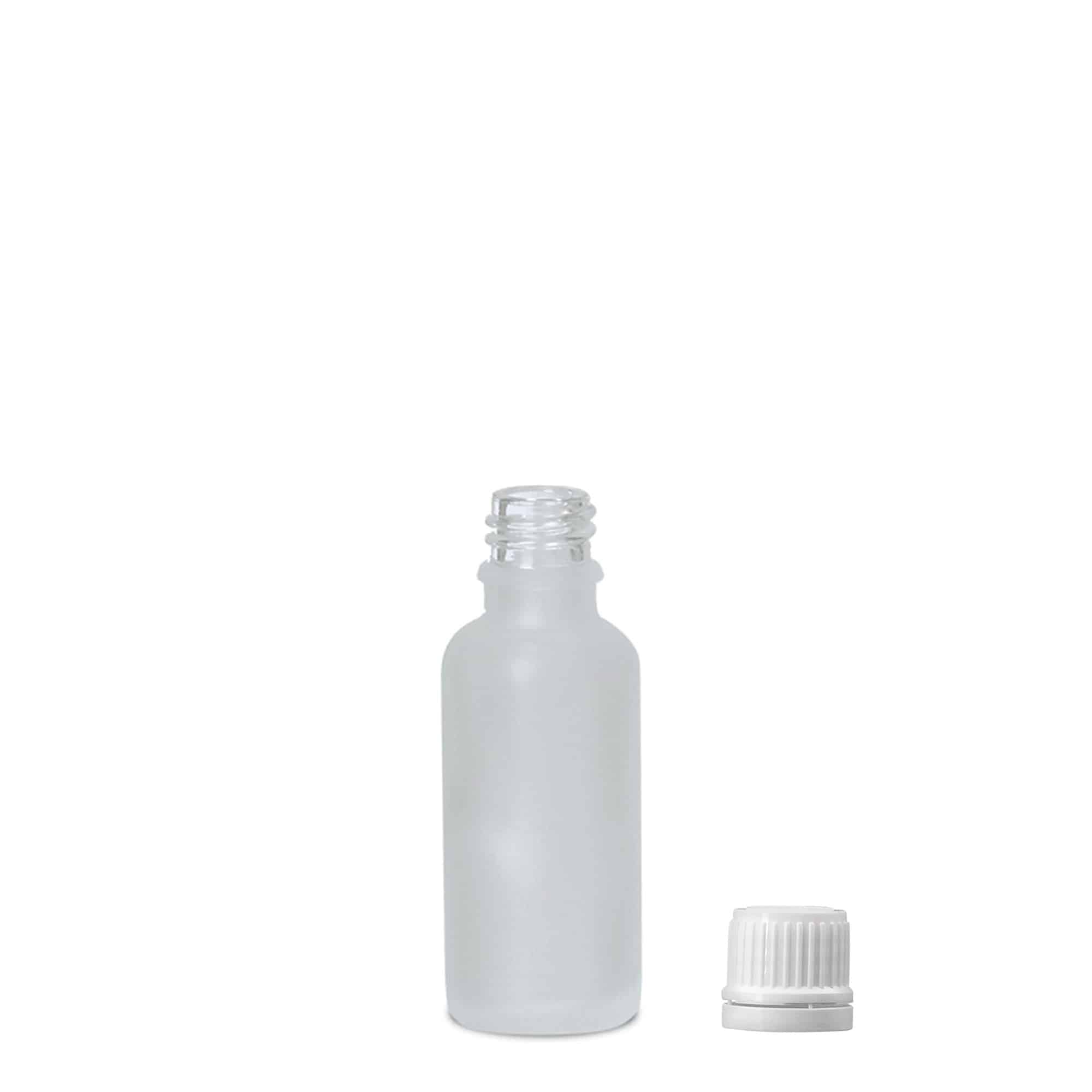30 ml medicinska bočica, staklena, matirana, otvor: DIN 18