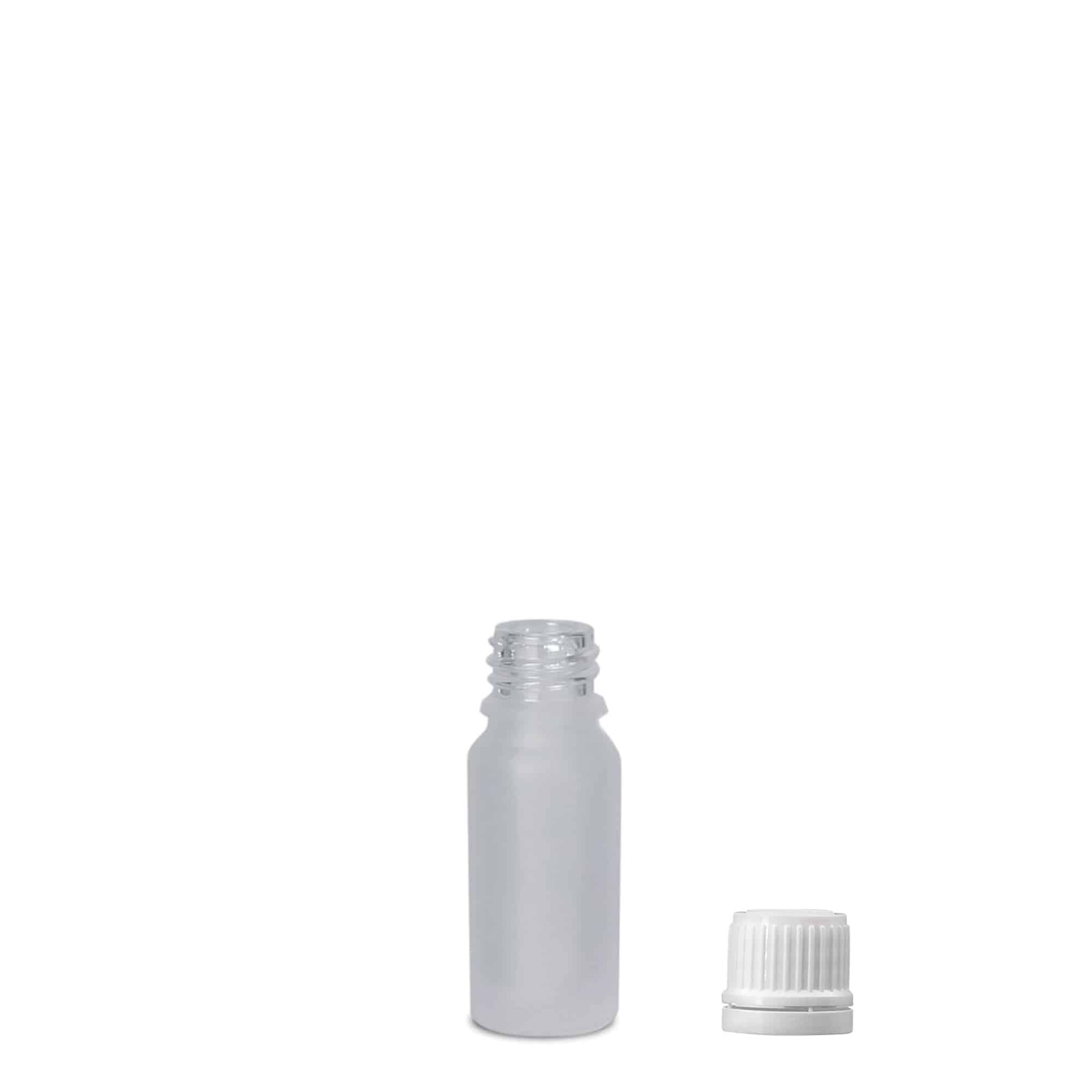 10 ml medicinska bočica, staklena, matirana, grlo: DIN 18
