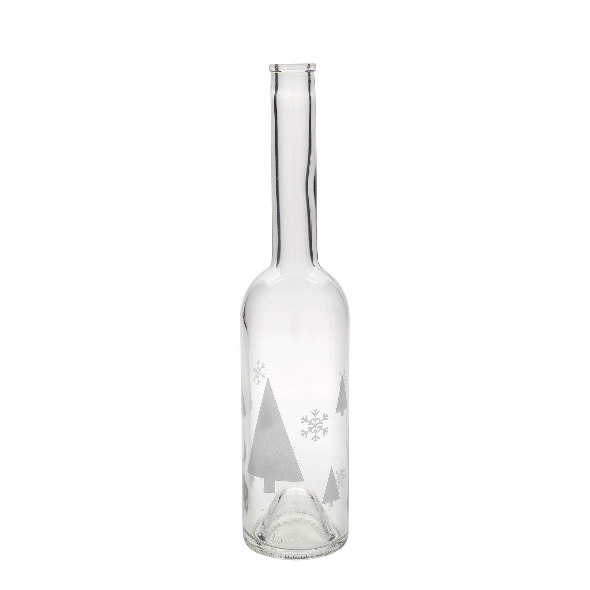 500 ml staklena boca 'Opera', motiv: pahulje, grlo: čep 500 ml staklena boca 'Opera', motiv: pahulje, grlo: čep