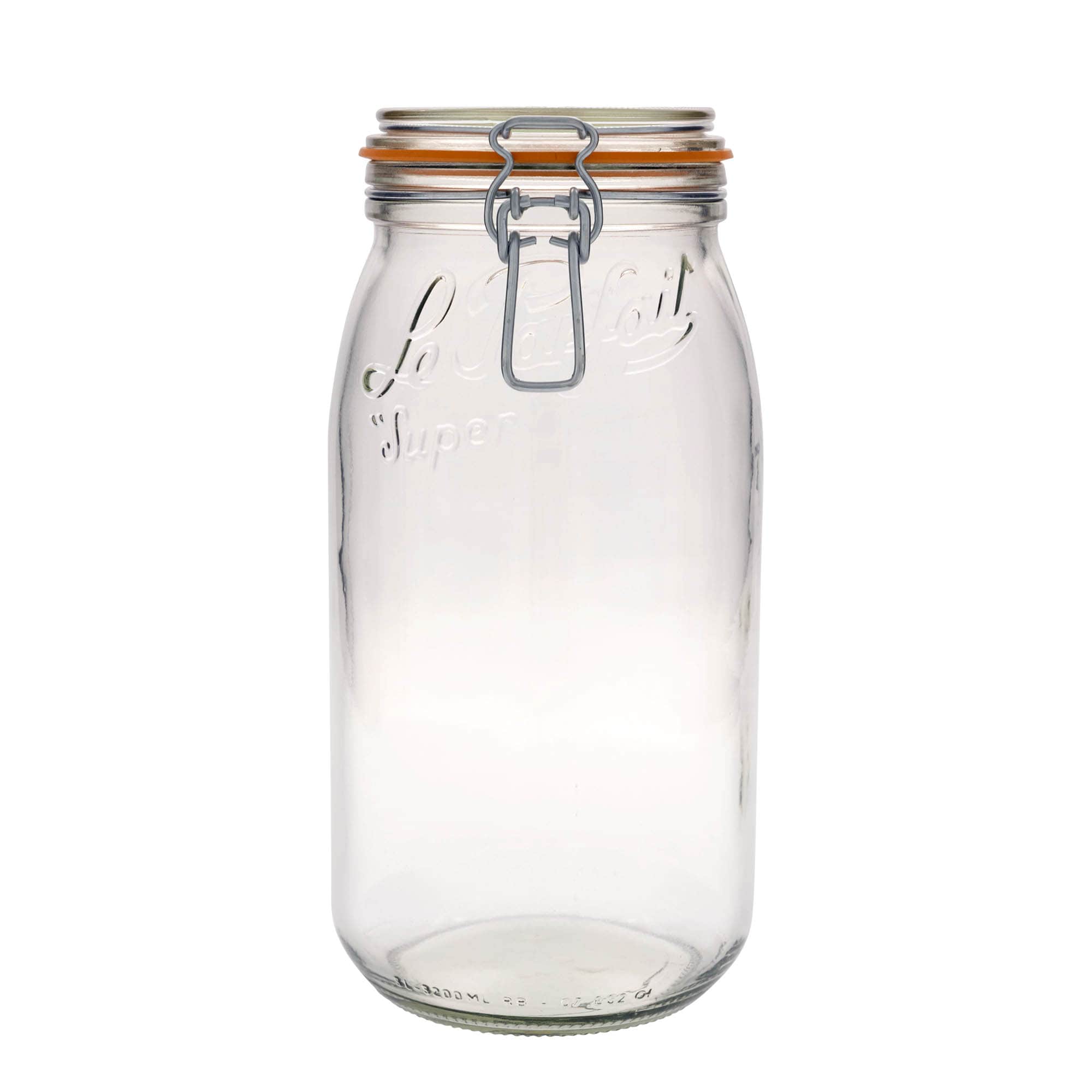 3.000 ml staklenka s žičanim zatvaračem 'Le Parfait Super Bocal', otvor: žični zatvarač 3.000 ml staklenka s žičanim zatvaračem 'Le Parfait Super Bocal', otvor: žični zatvarač