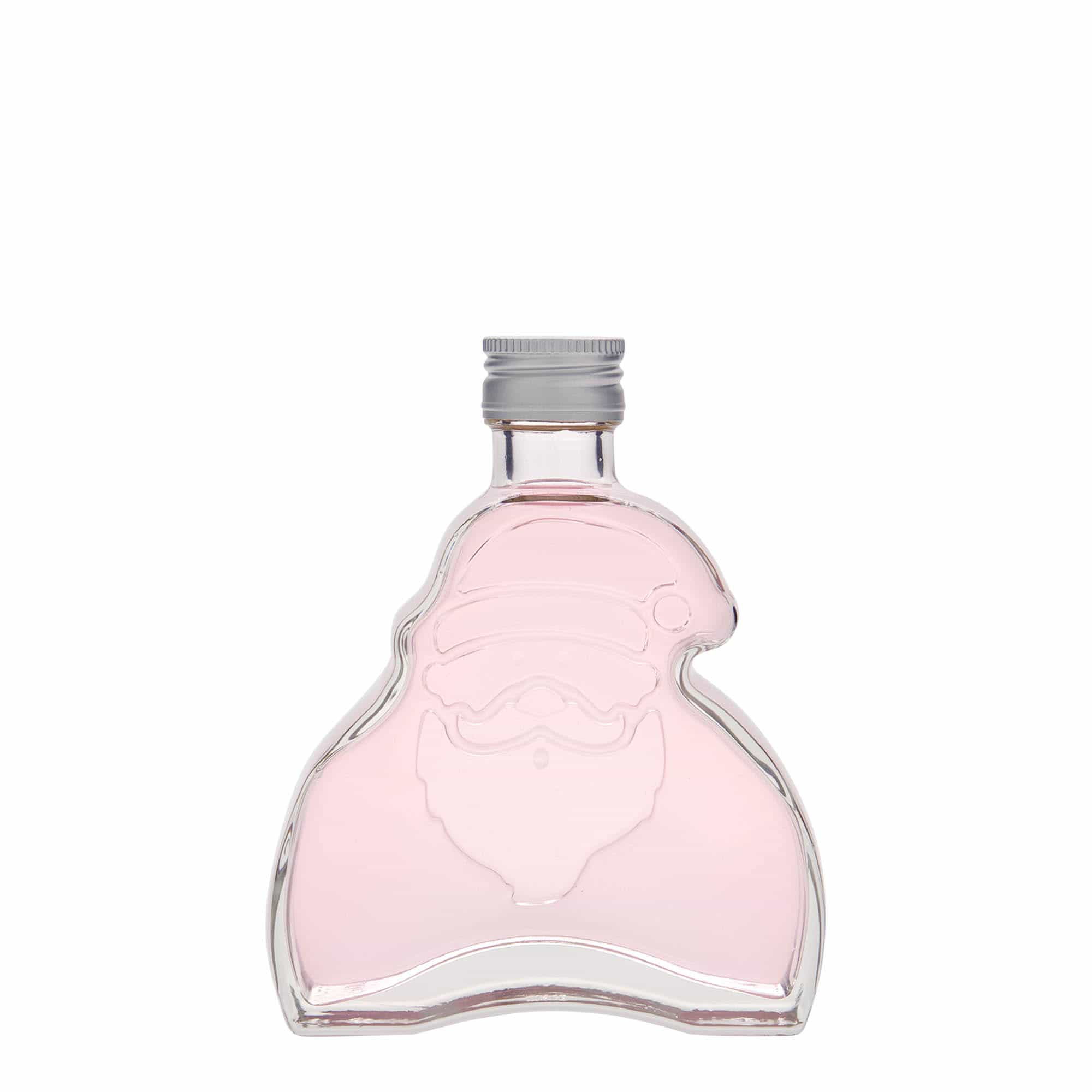 Staklena boca 200 ml 'Santa Claus', otvor: PP 28
