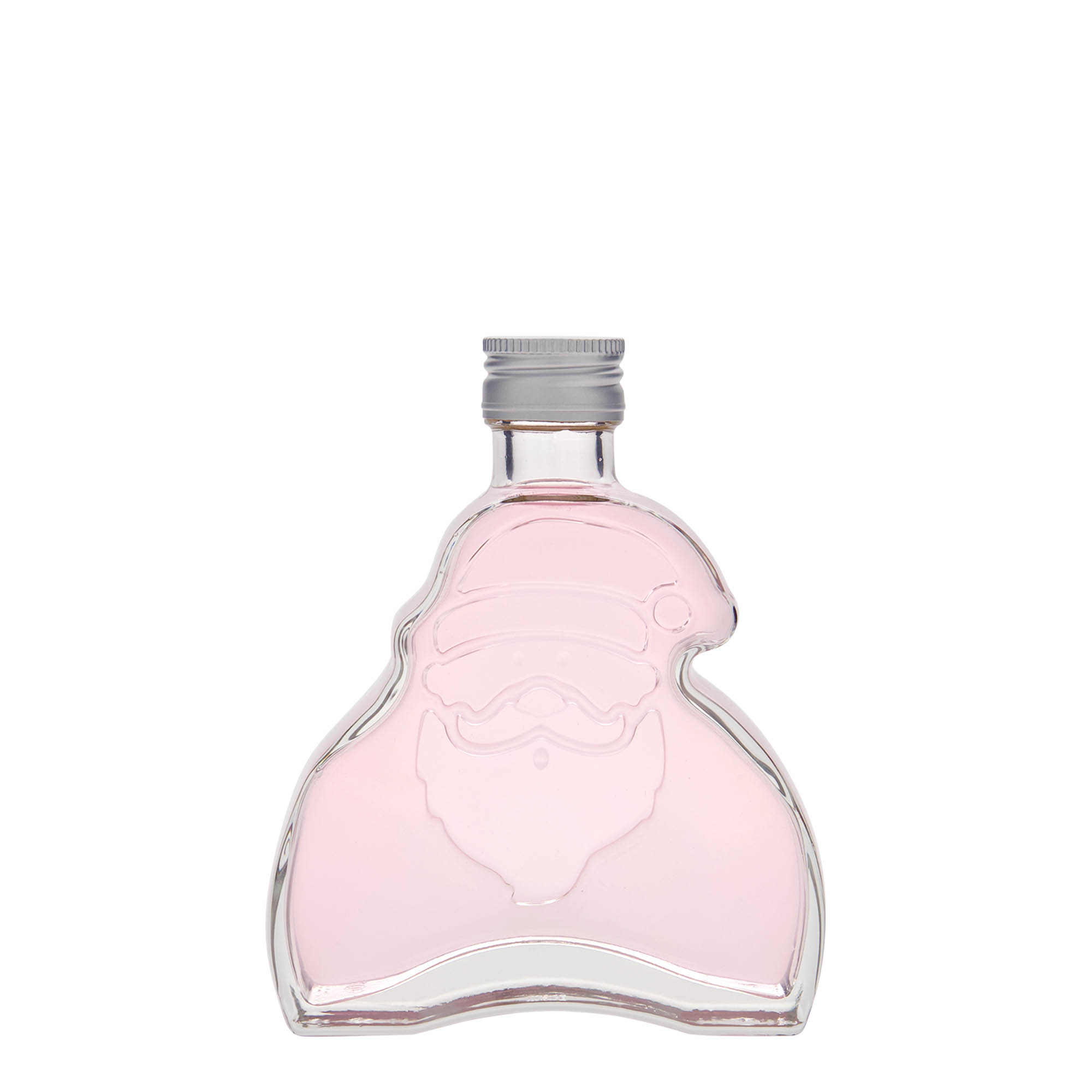 200 ml staklena boca 'Djed Božićnjak', grlo: PP 28 200 ml staklena boca 'Djed Božićnjak', grlo: PP 28