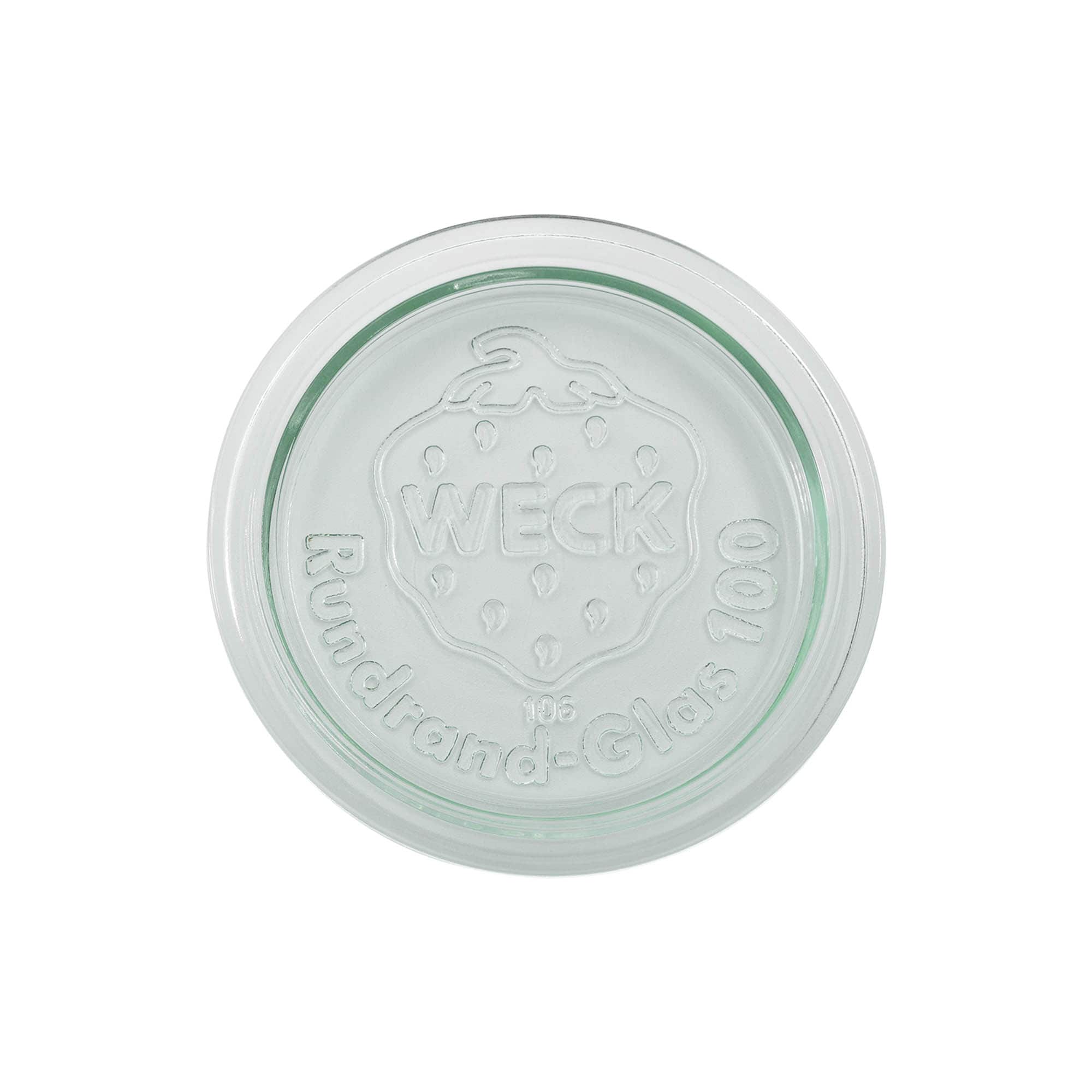 WECK-stakleni poklopac okruglog ruba #, za grlo: RR100