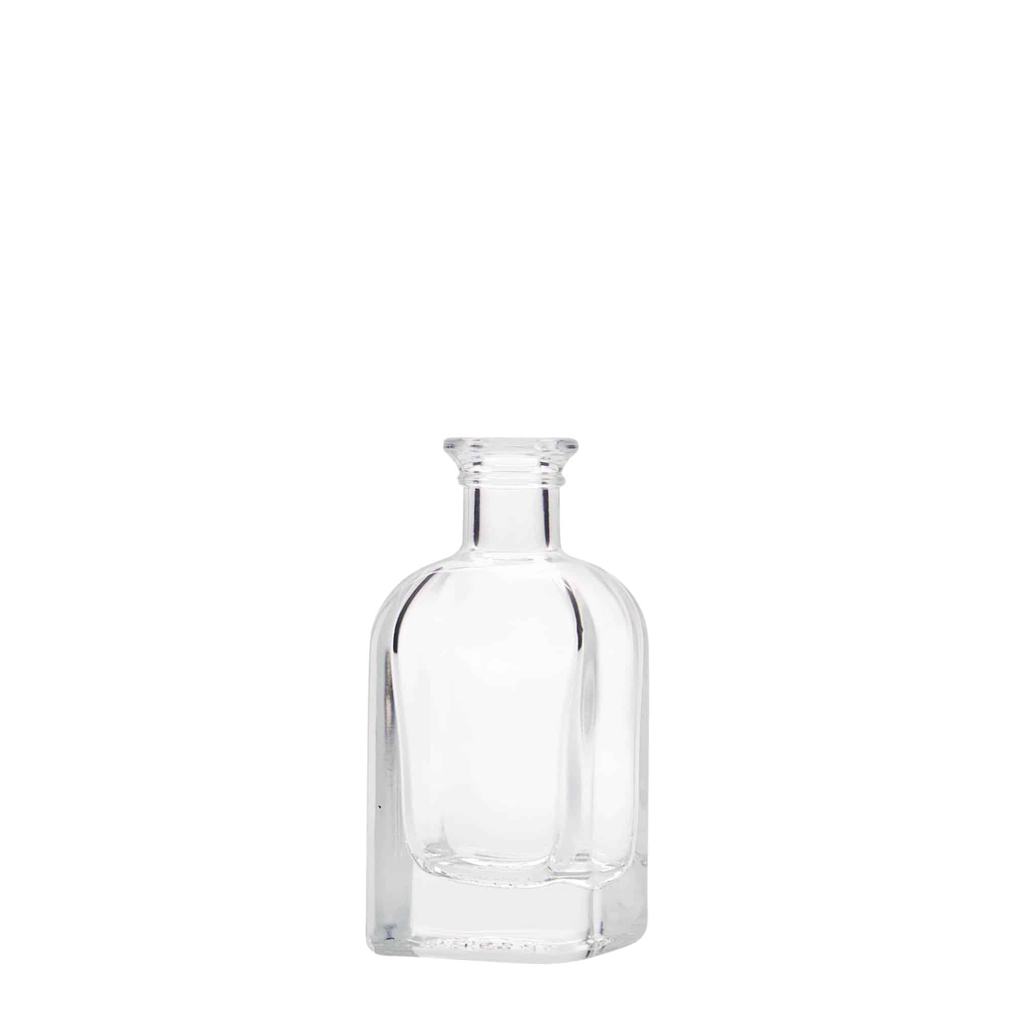 40 ml staklena bočica Apotheker Carré, kvadratna, grlo: pluta