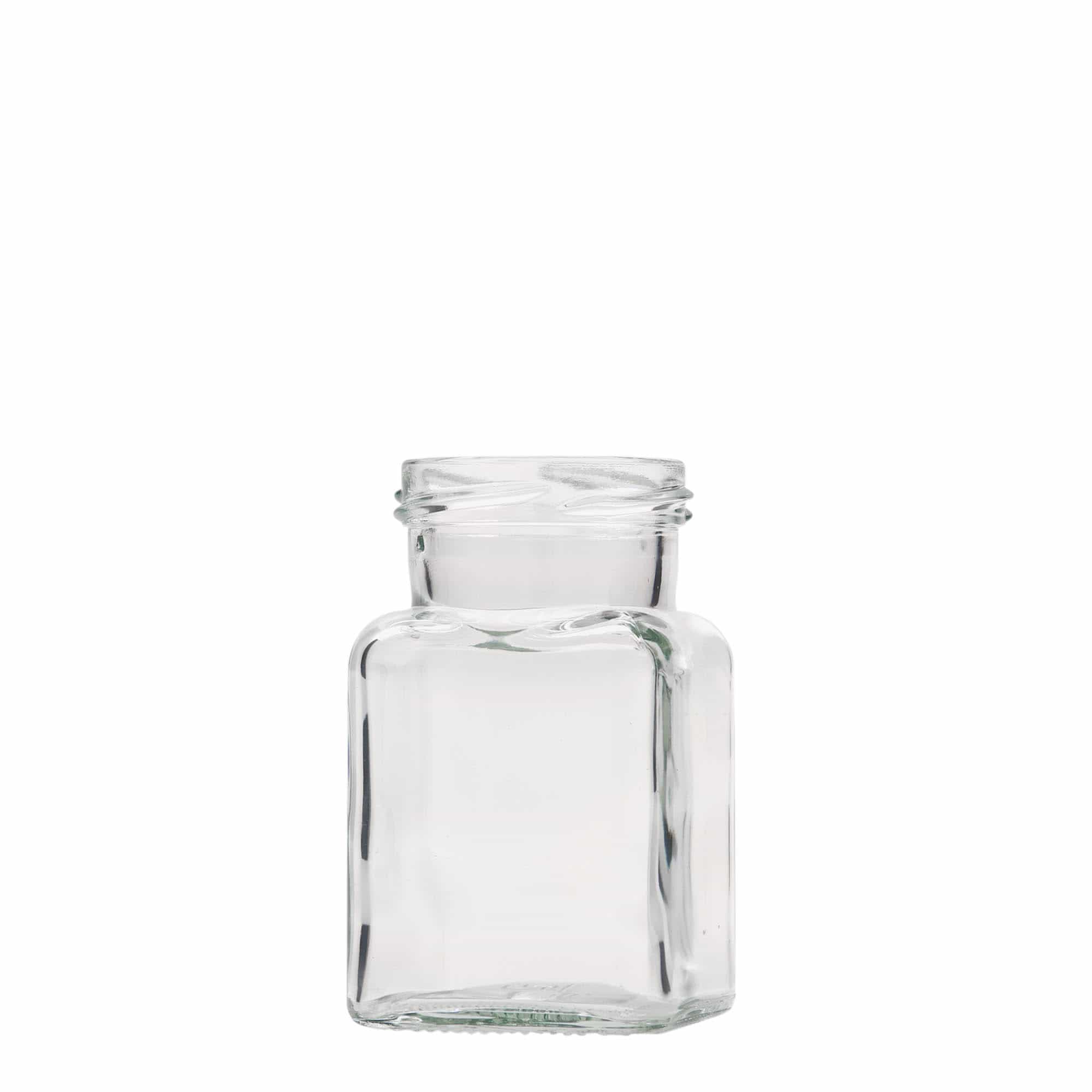 150 ml četvrtasta staklena boca, otvor: Twist-Off (TO 53)