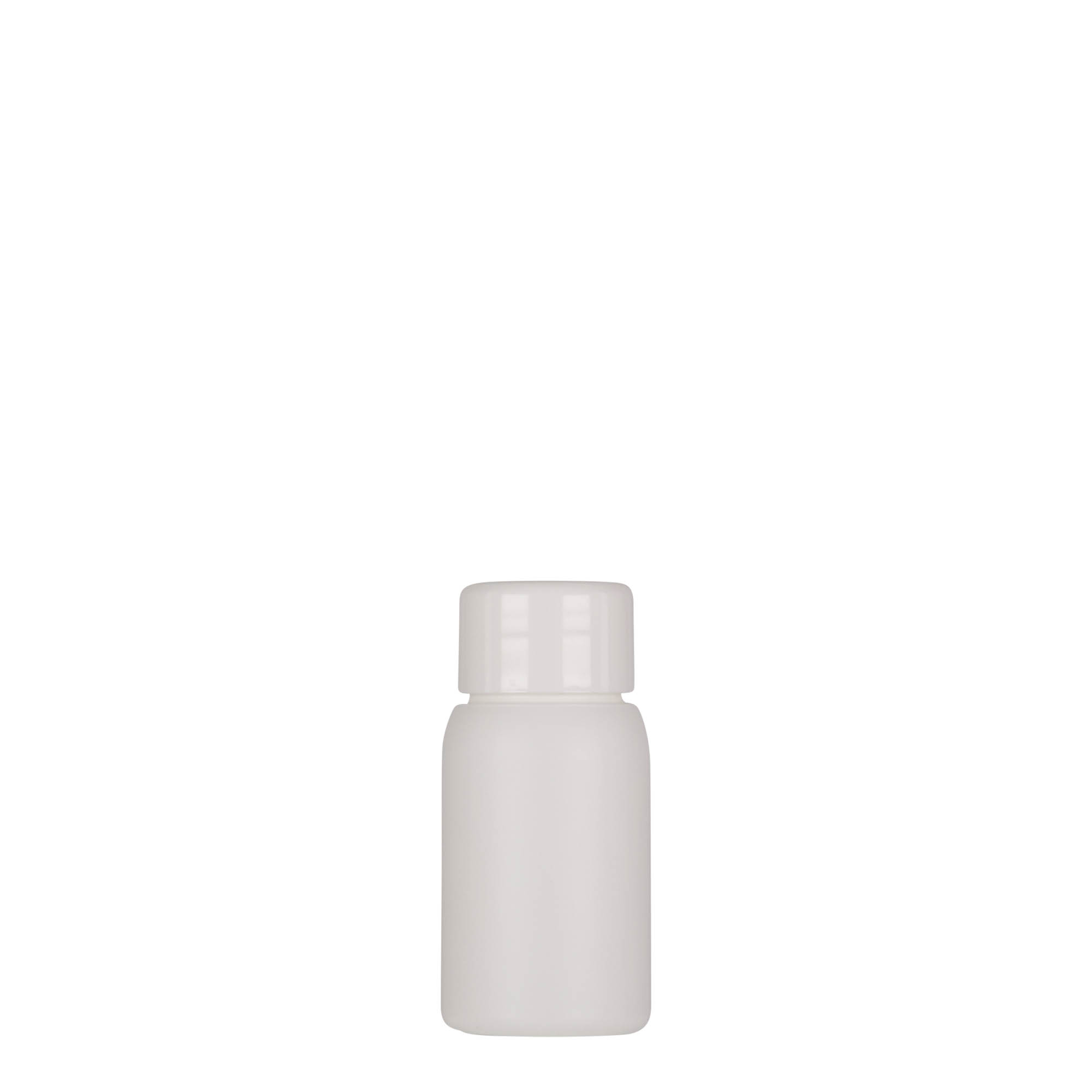 30 ml plastična bočica 'Tuffy', HDPE, bijela, grlo: 24/410
