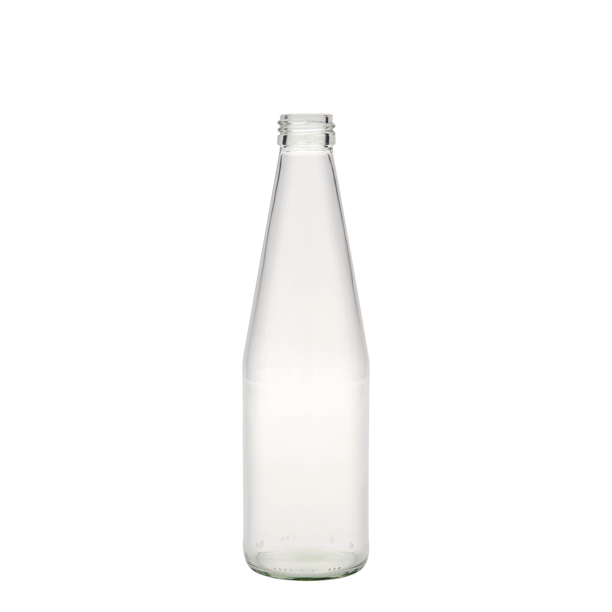 330 ml univerzalna boca u obliku mrkve, staklo, grlo: PP 28 330 ml univerzalna boca u obliku mrkve, staklo, grlo: PP 28