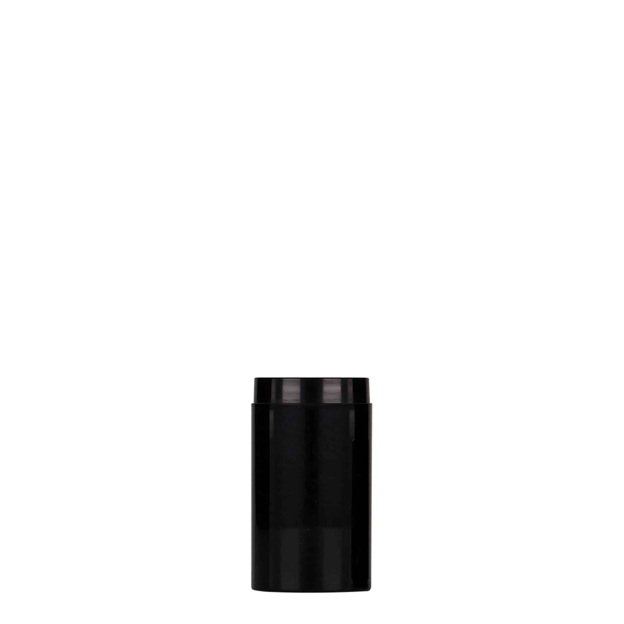 15 ml Airless dozirnik 'Micro', PP-plastika, crni