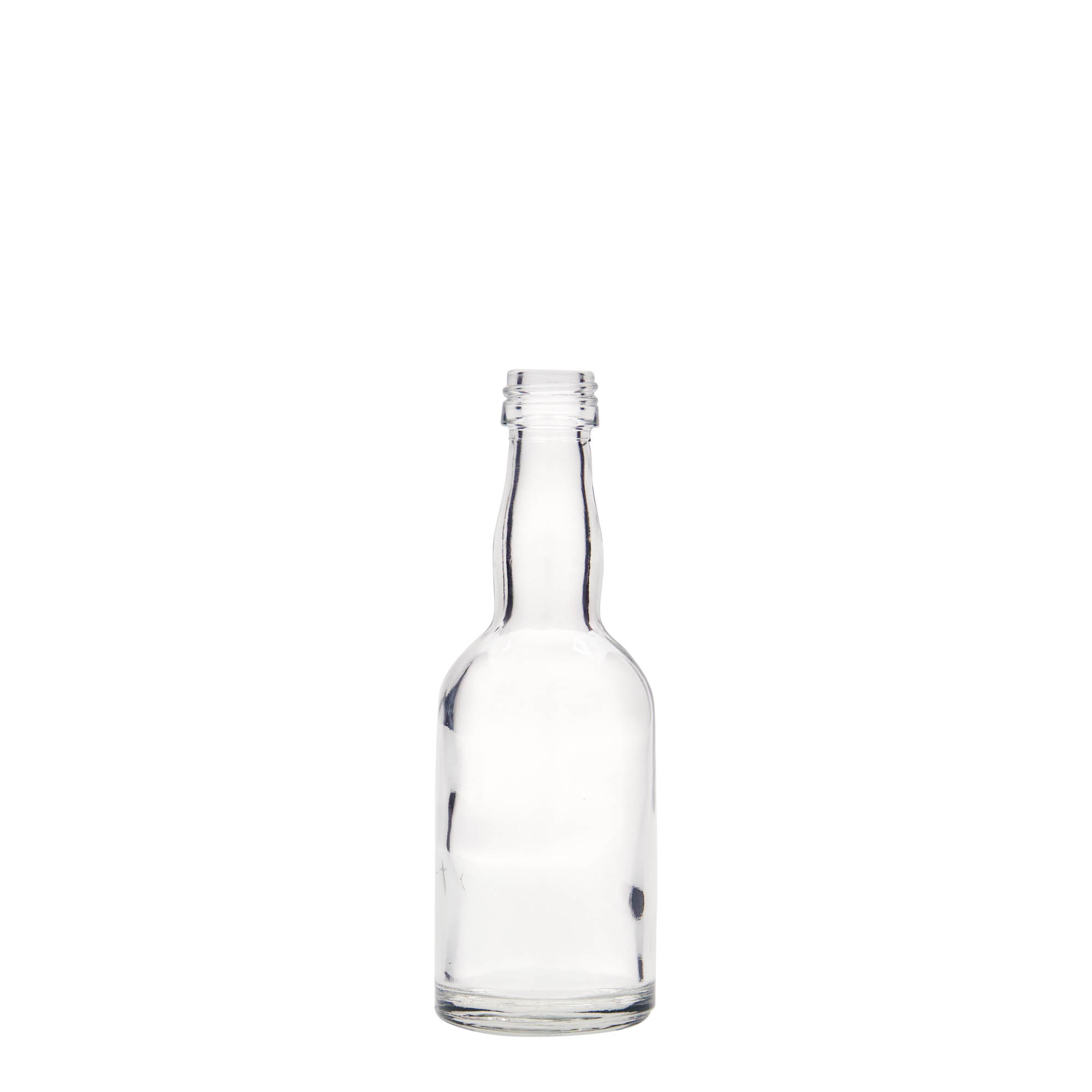 50 ml staklena bočica 'Proba', grlo: PP 18