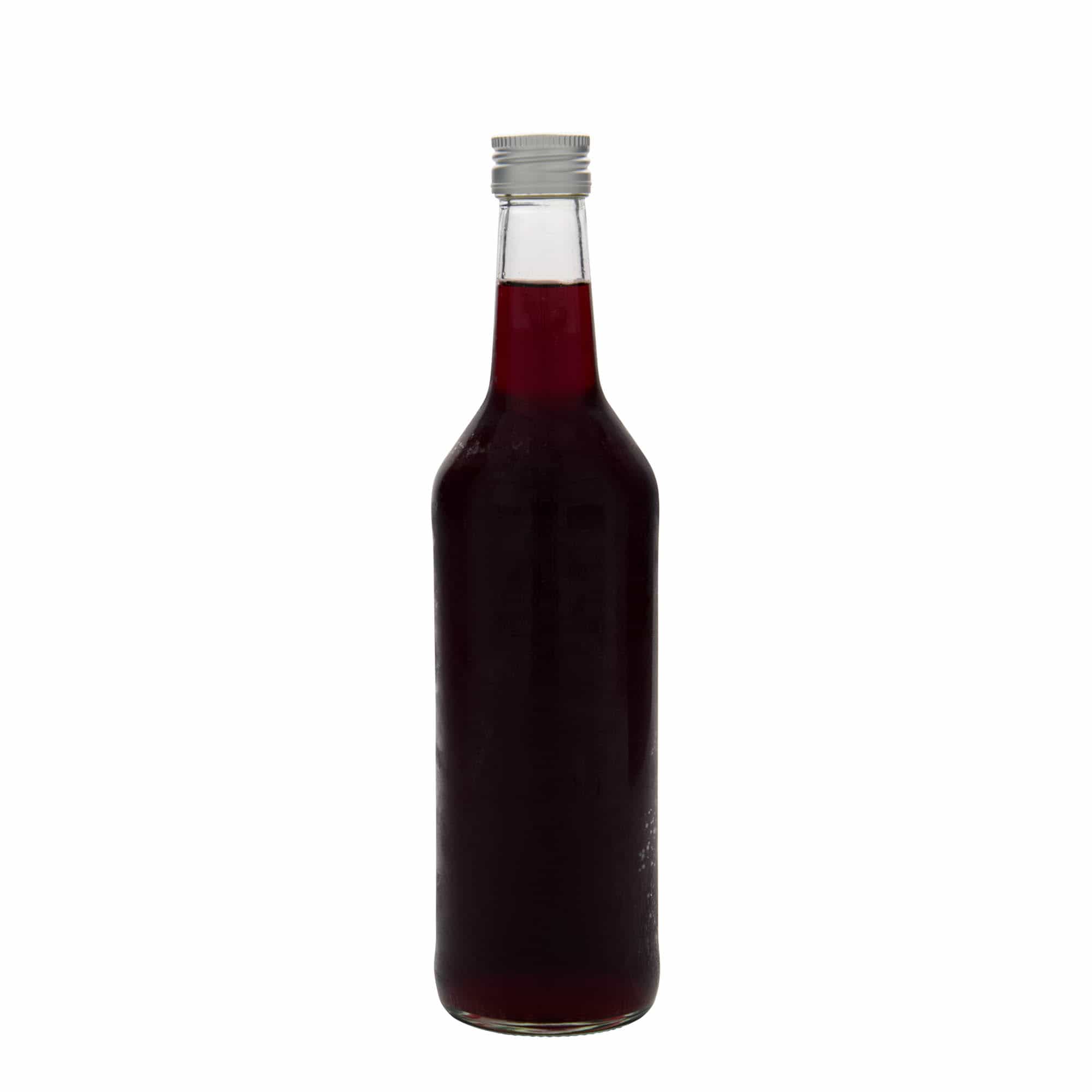 Staklena boca 500 ml s ravnim grlom, otvor: PP 28