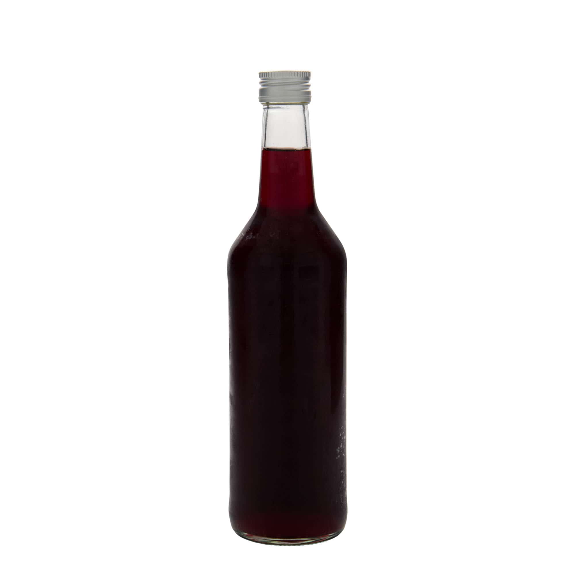 500 ml staklena boca s ravnim vratom, otvor: PP 28