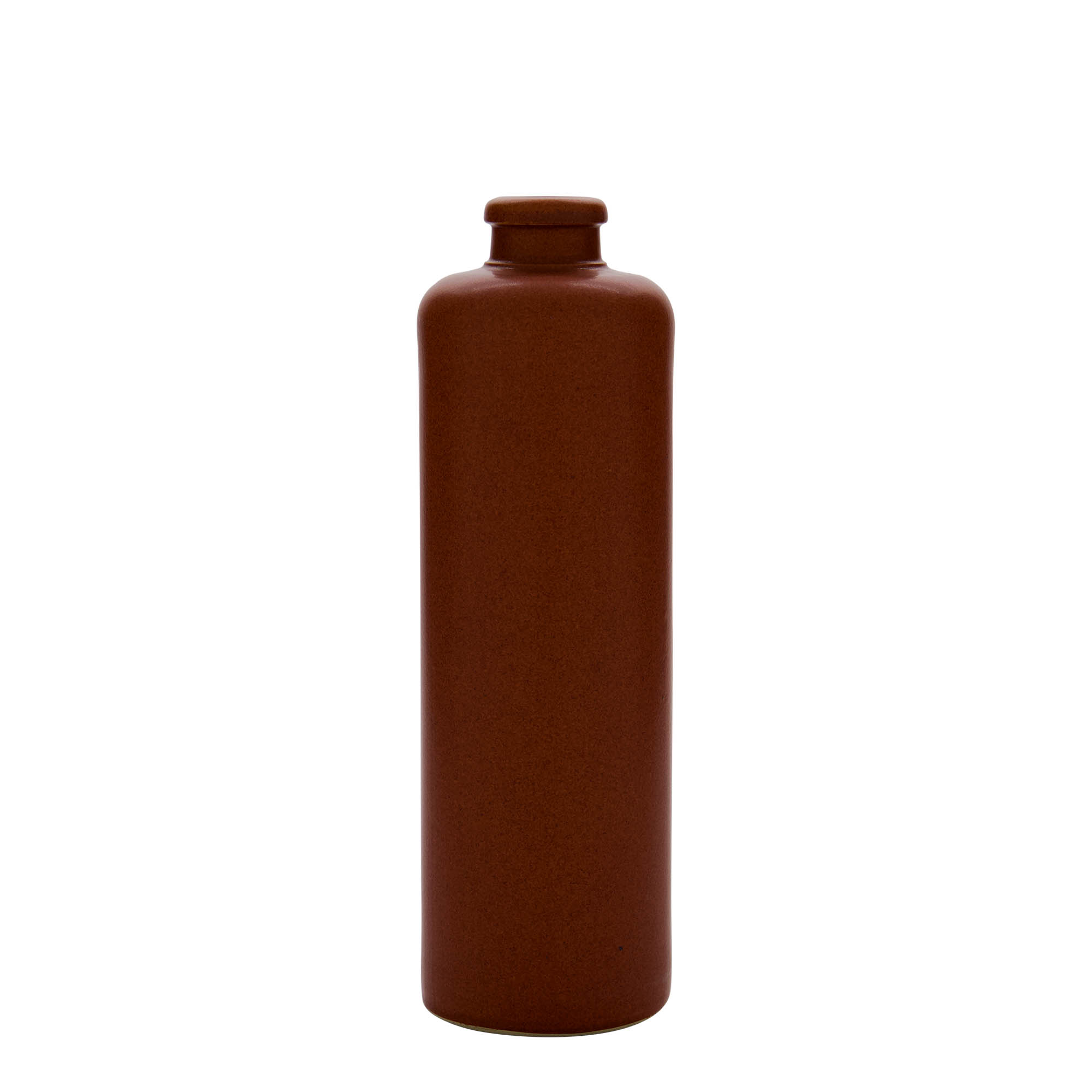 500 ml glineni vrč, kamenina, crveno-smeđi, otvor: pluta