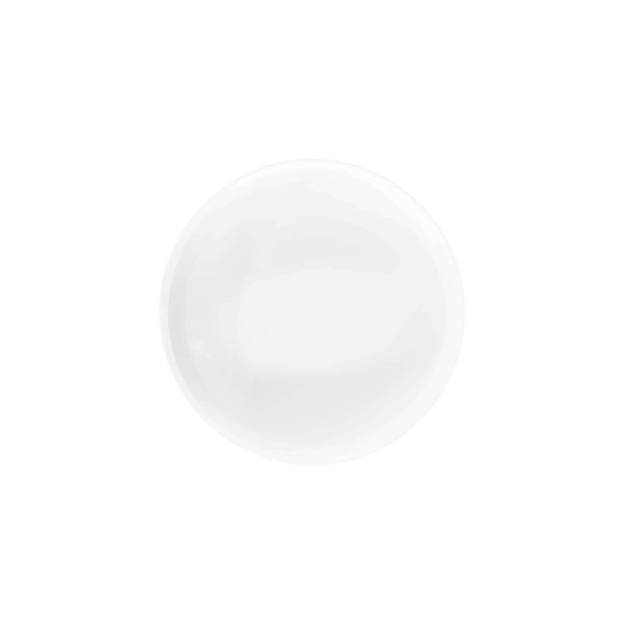 Navojni čep 'White Line' 125ml, PP plastika, bijeli