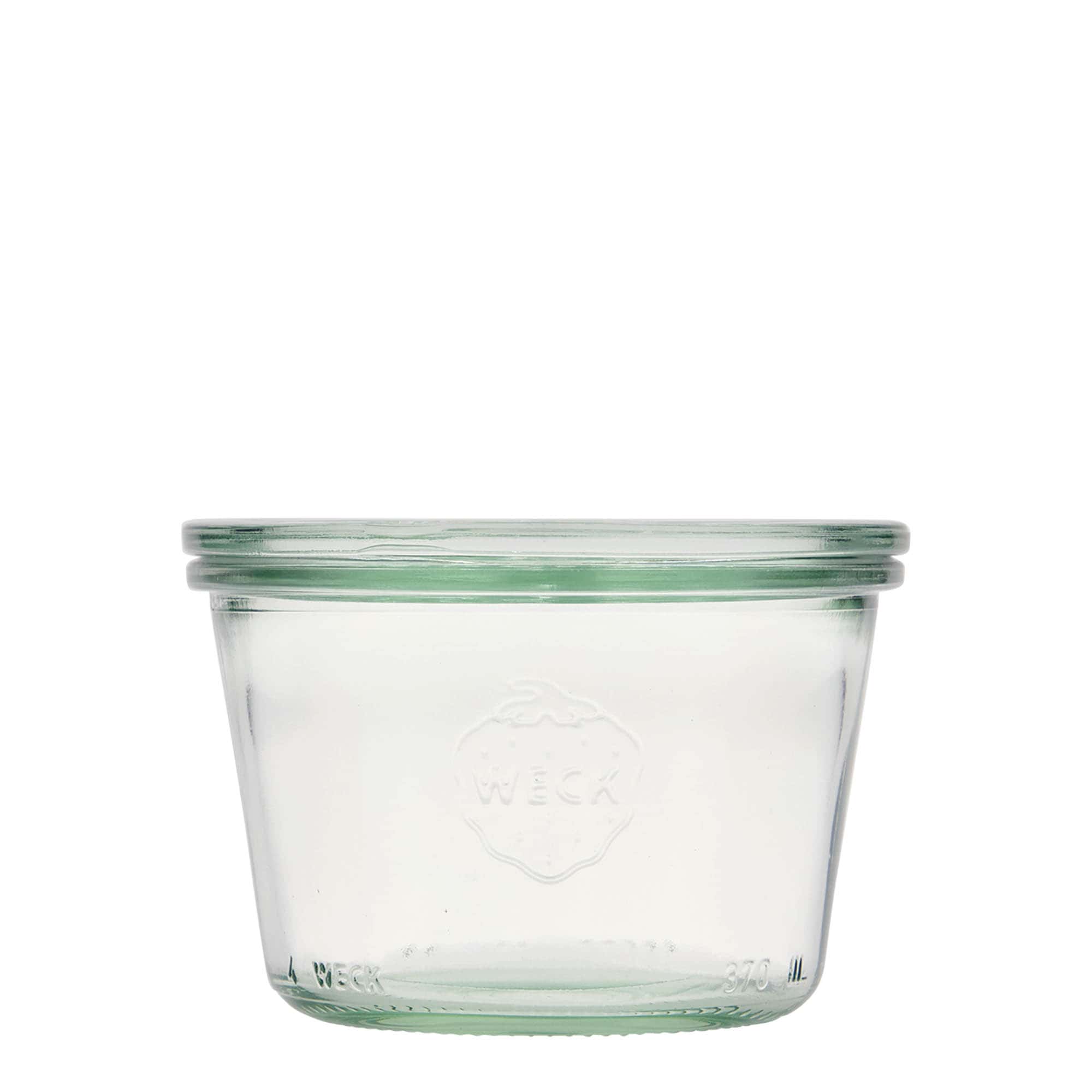 370 ml WECK staklenka za okretanje, otvor: okrugli rub