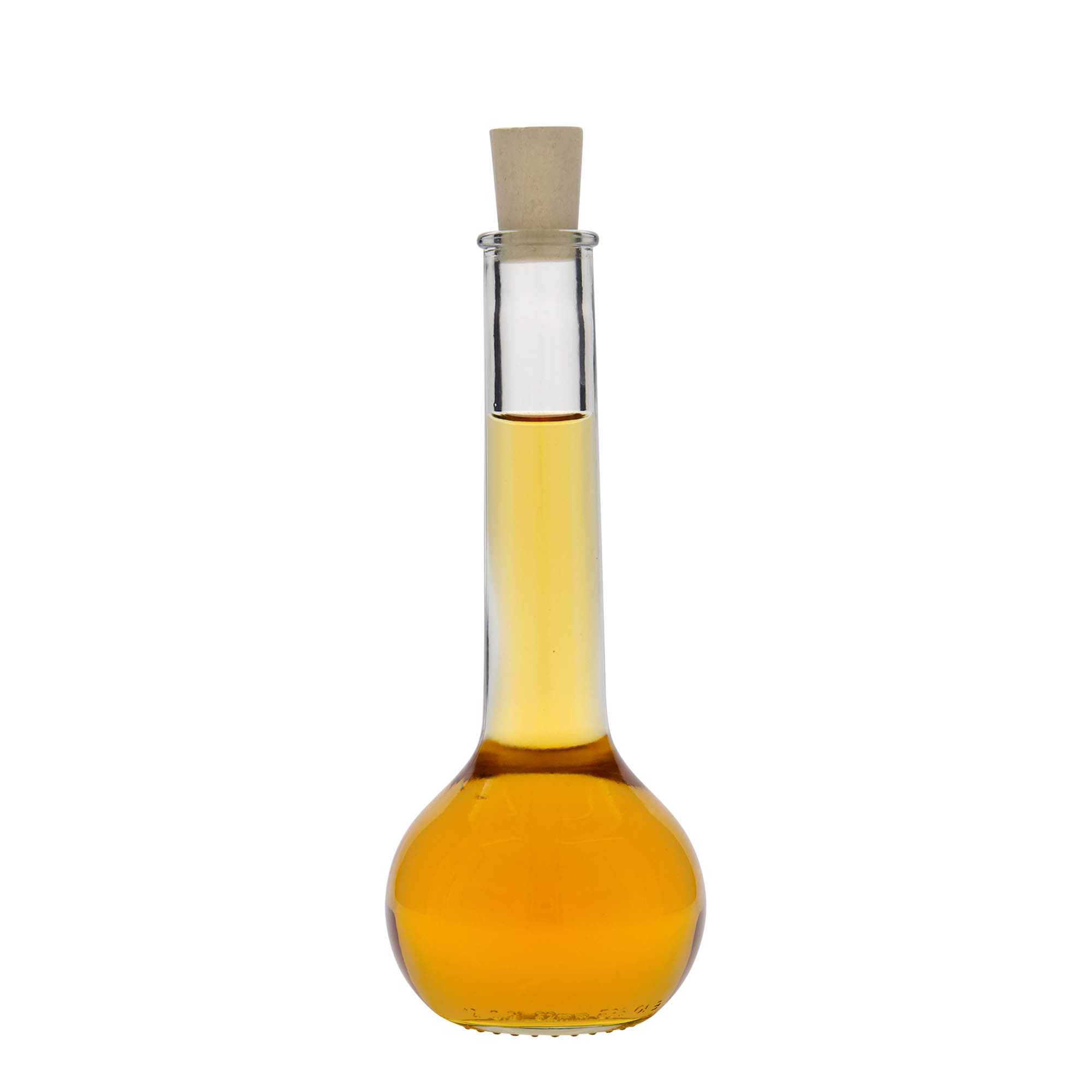 200 ml staklena boca 'Tulipano', grlo: plutani čep 200 ml staklena boca 'Tulipano', grlo: plutani čep