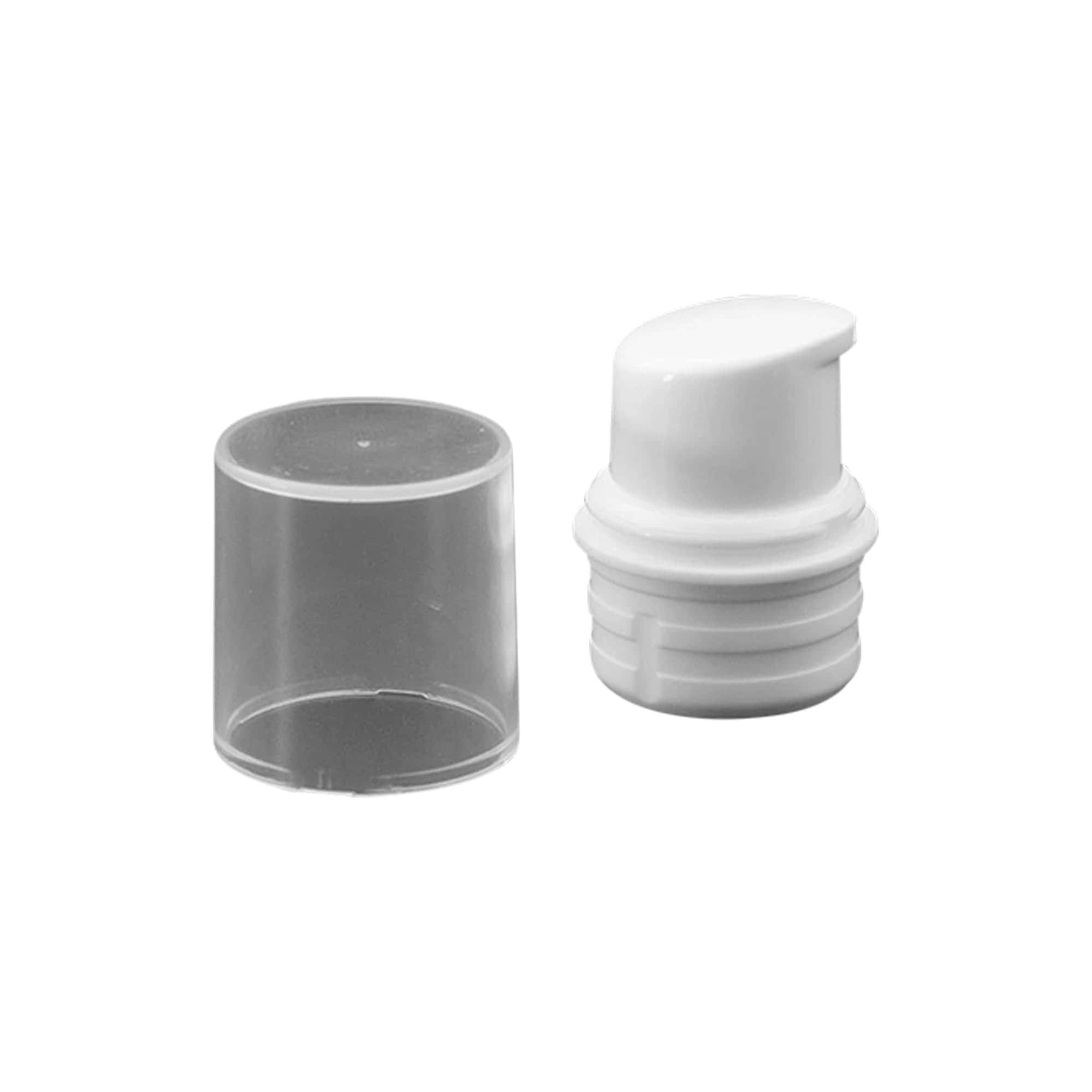 Airless dozirna pumpa 'Nano', PP plastika, bijela