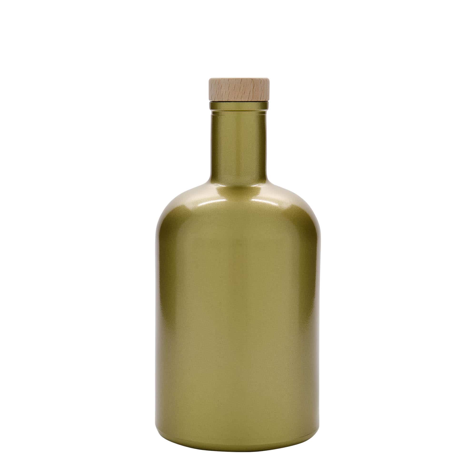 700 ml staklena boca 'Gerardino', zlatna, otvor: čep