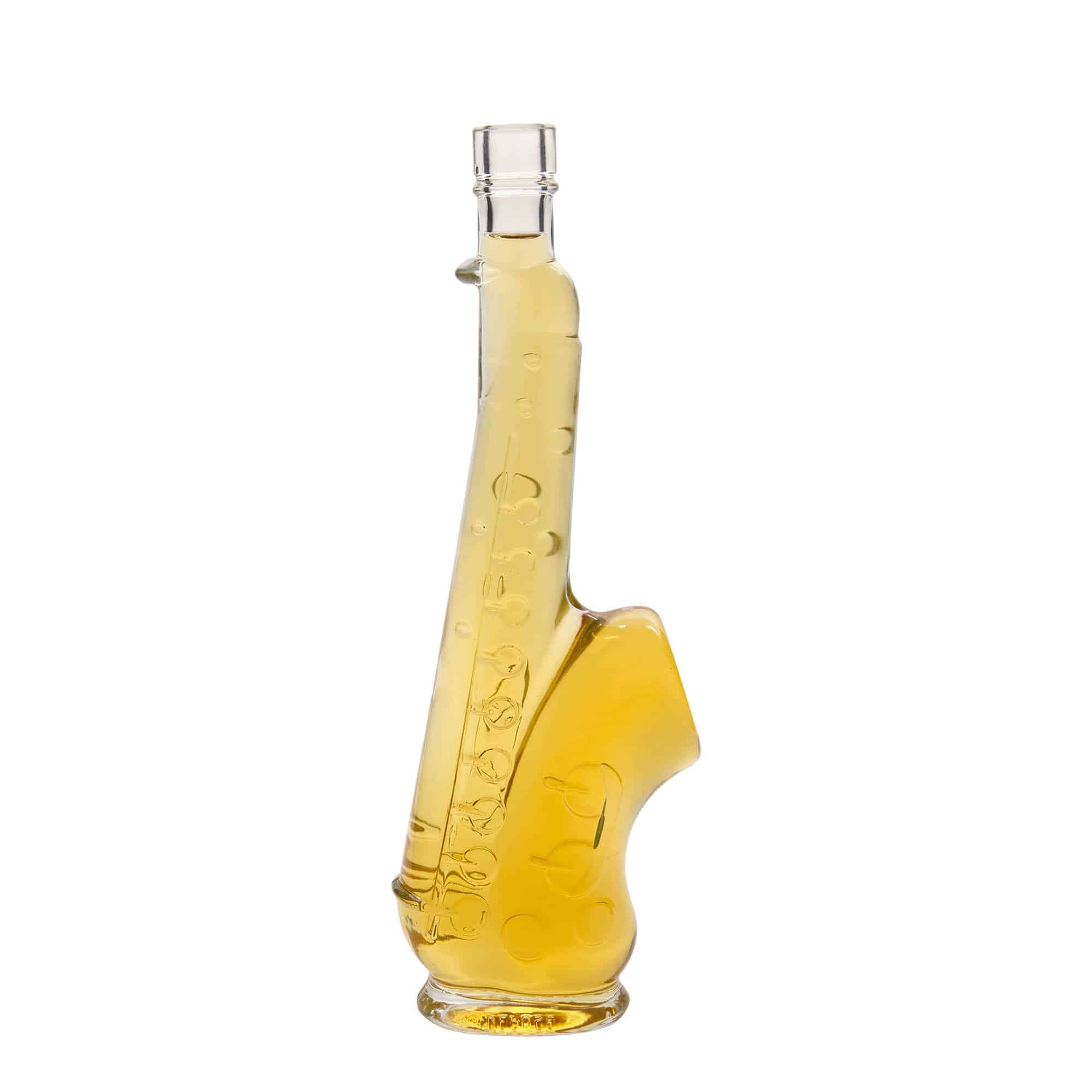 500 ml staklena boca 'Saksofon', otvor: plutani čep
