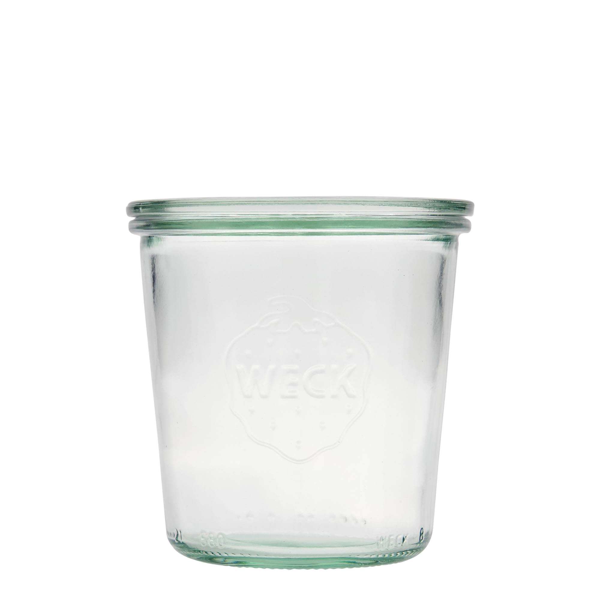 580 ml WECK staklenka za okretanje, otvor: okrugli rub