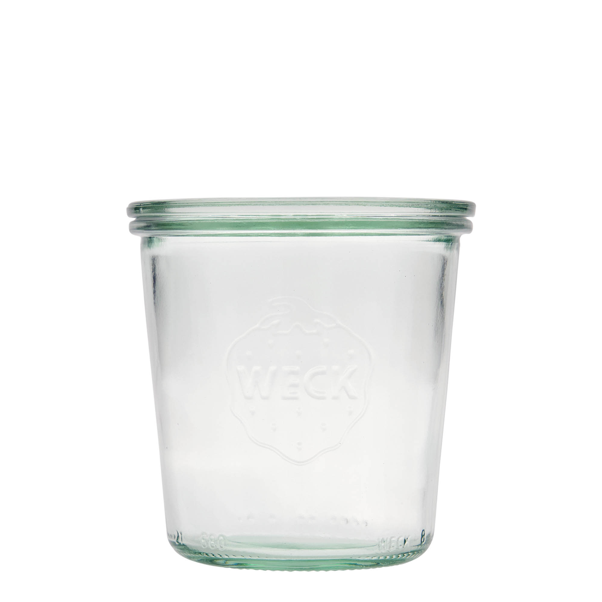 580 ml WECK staklenka za okretanje, otvor: okrugli rub