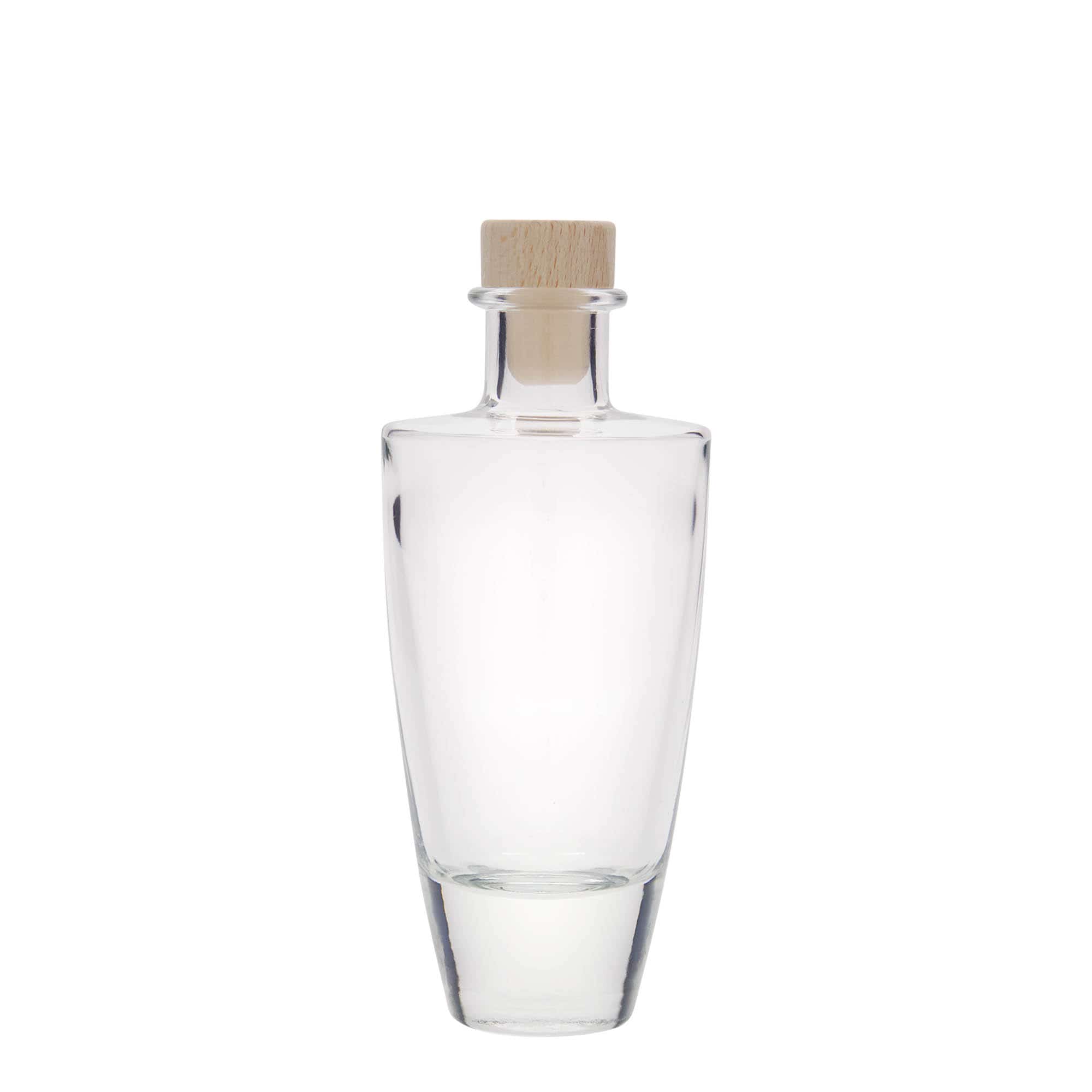 200 ml staklena boca 'Vanessa', ovalna, grlo: pluta