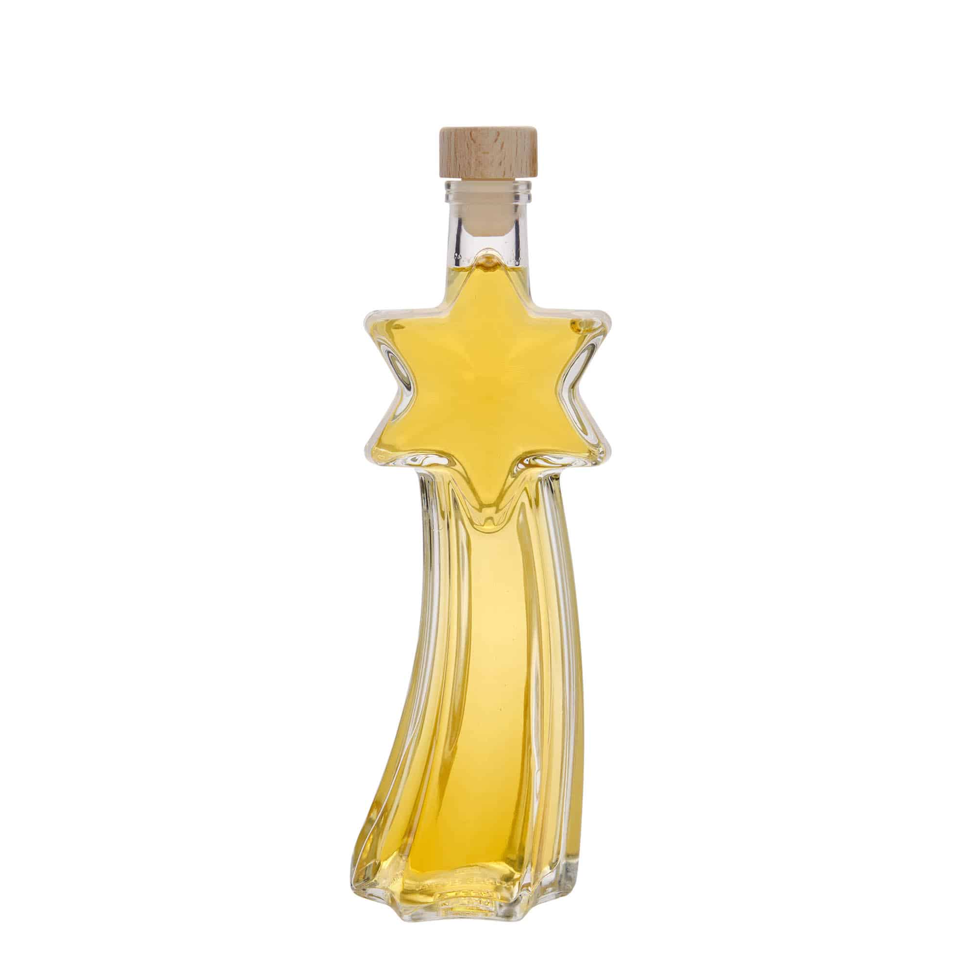 200 ml staklena boca 'Sternschnuppe', grlo: pluta